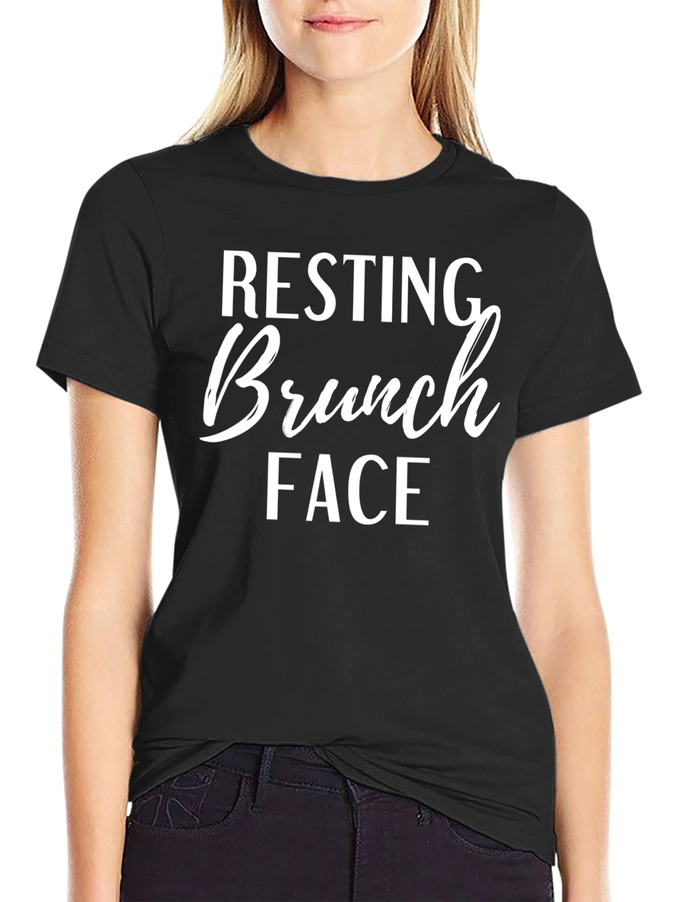 Resting Brunch Face Graphic T-Shirt