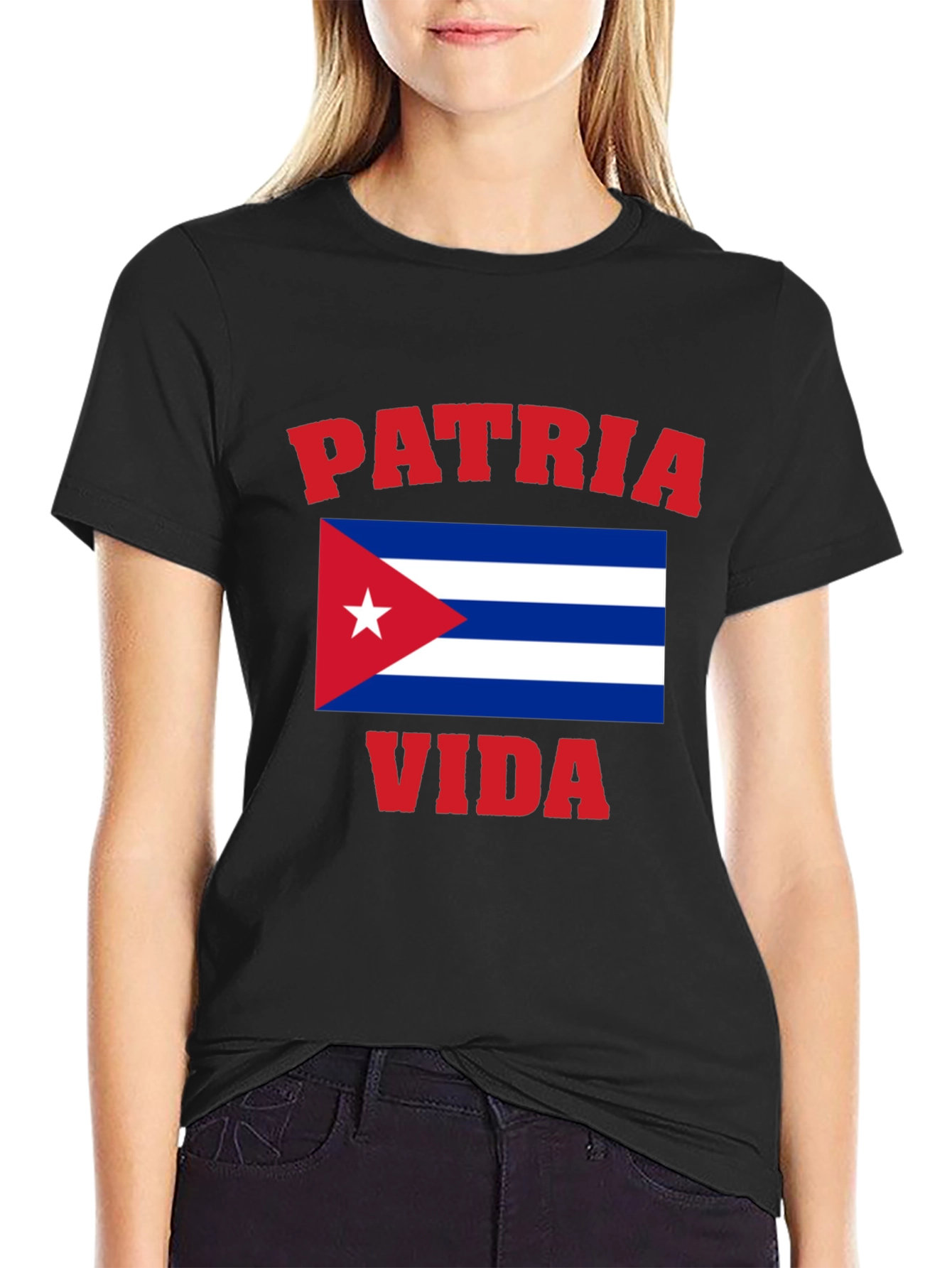 Patria y Vida Cuban Flag T-Shirt
