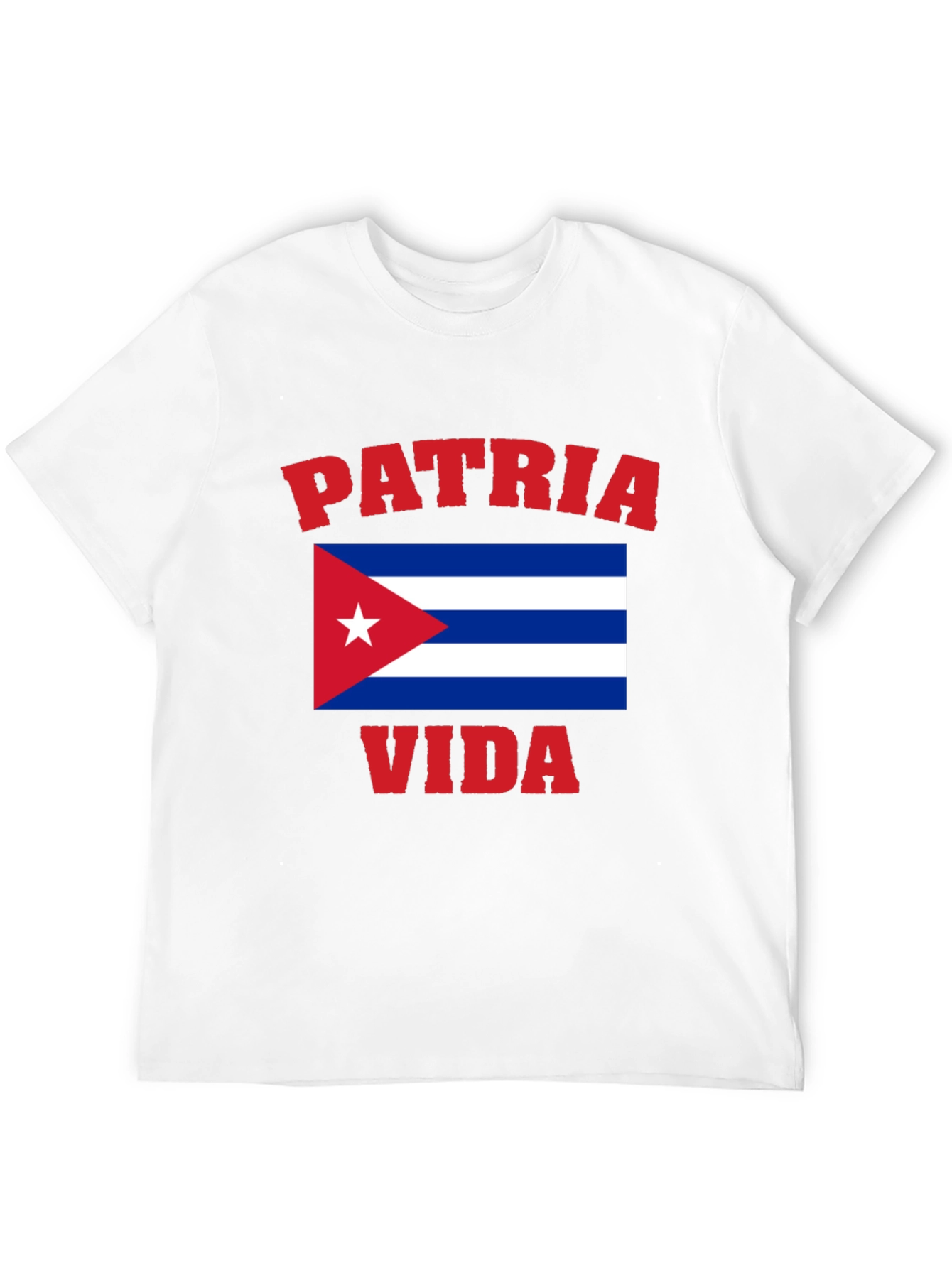 Patria y Vida Cuban Flag T-Shirt