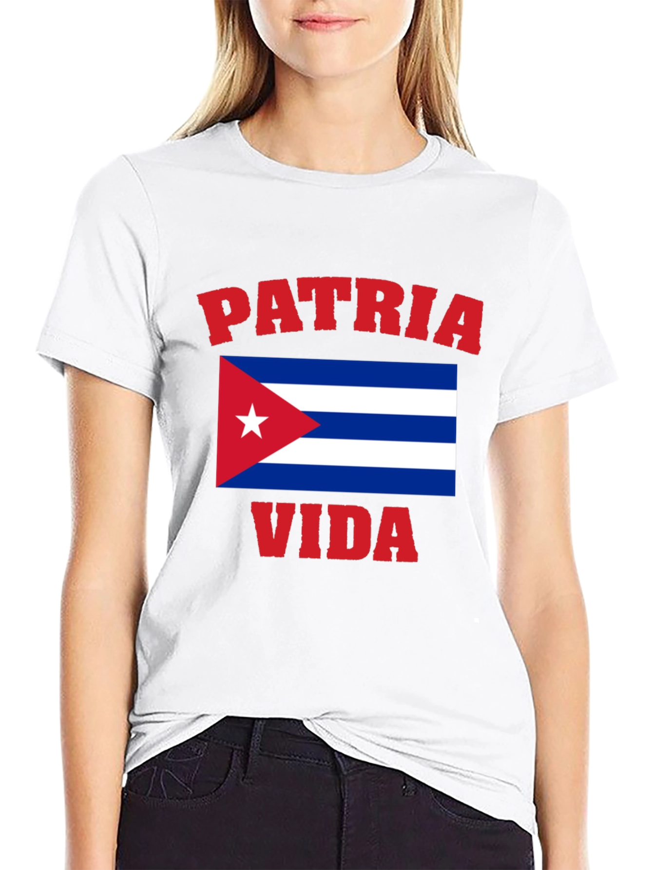 Patria y Vida Cuban Flag T-Shirt