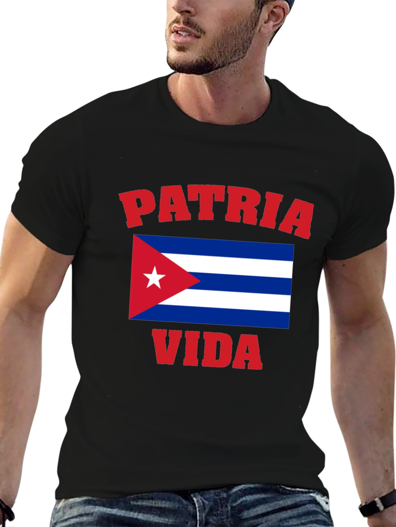 Patria y Vida Cuban Flag T-Shirt