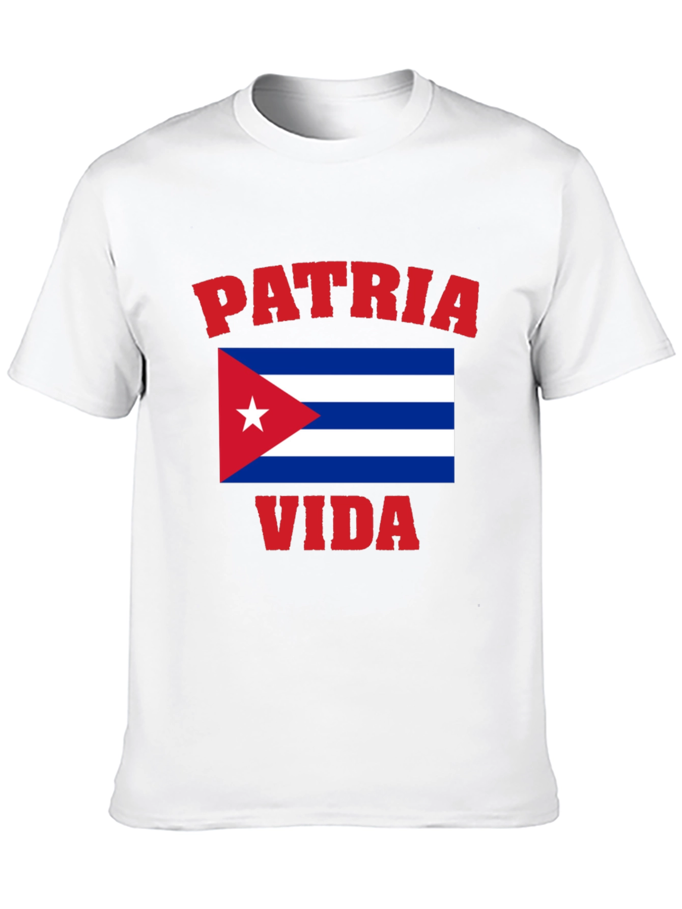 Patria y Vida Cuban Flag T-Shirt