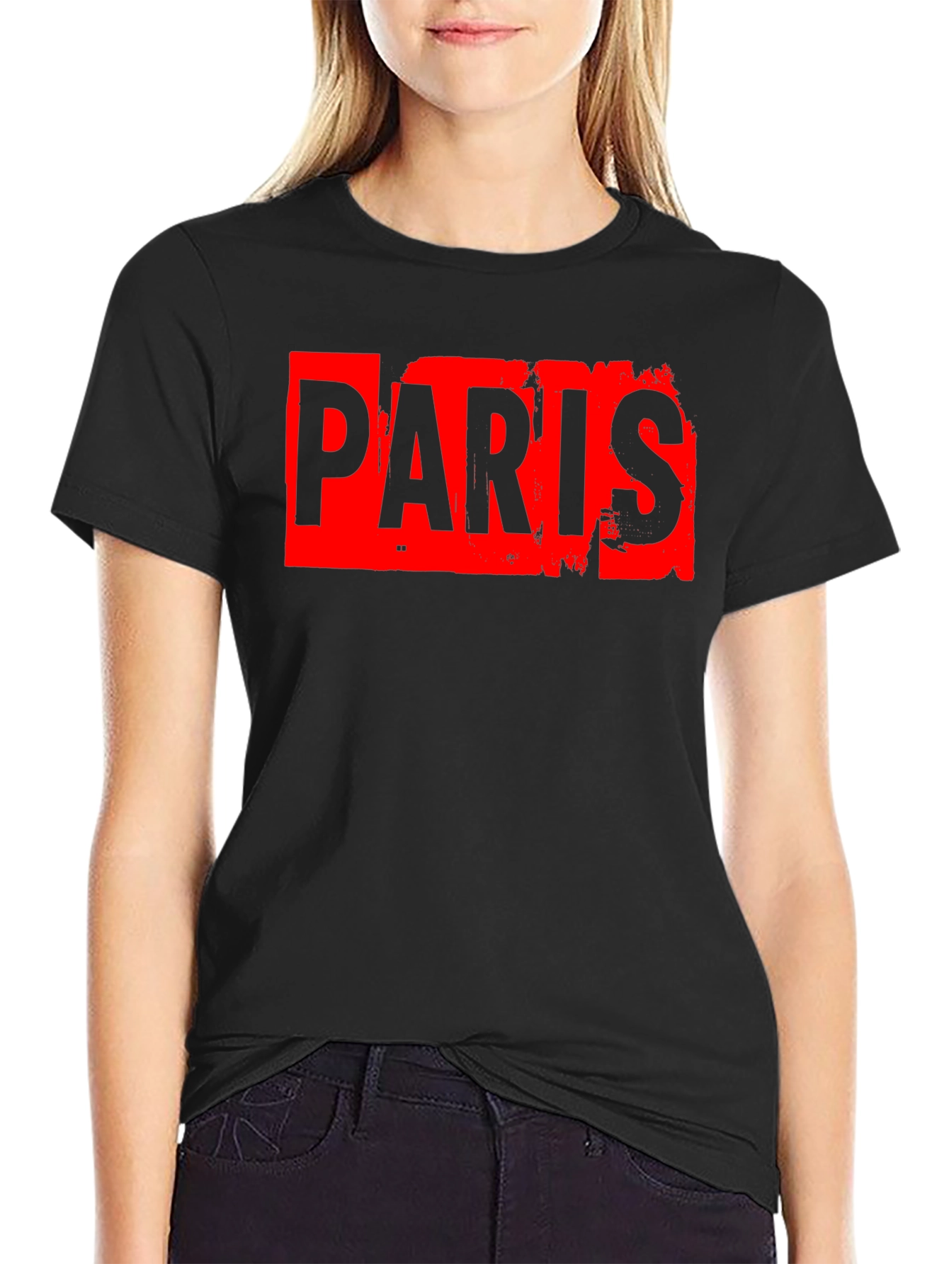 Paris Graphic T-Shirt - Black - Trendy Streetwear