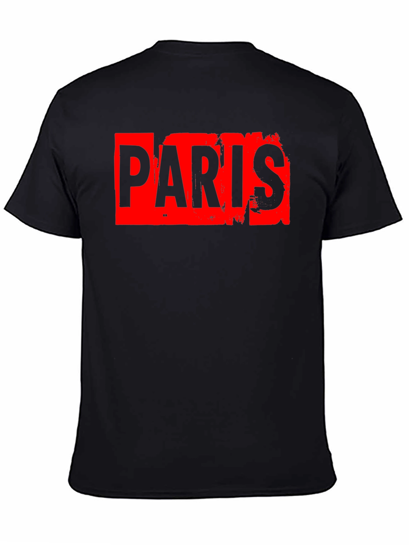 Paris Graphic T-Shirt - Black - Trendy Streetwear