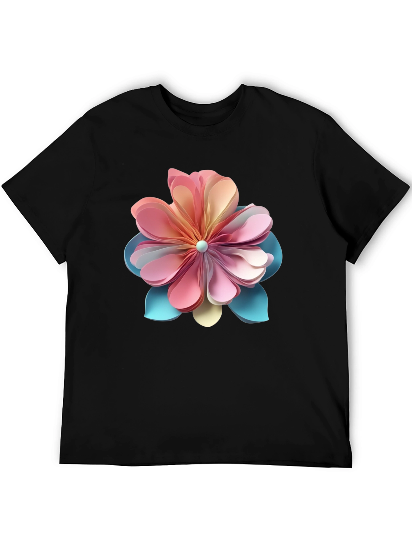 Floral Graphic Tee - Stylish Statement Shirt