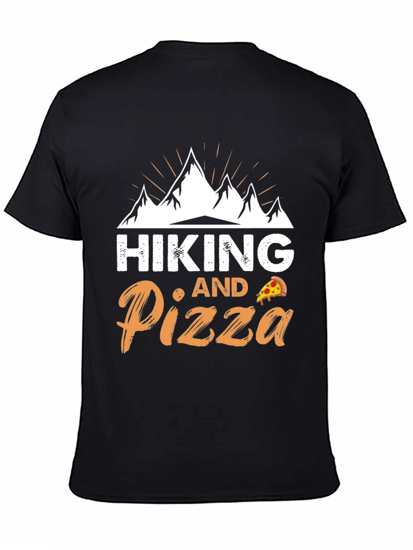 Hiking and Pizza Graphic Tee | Adventure Ready