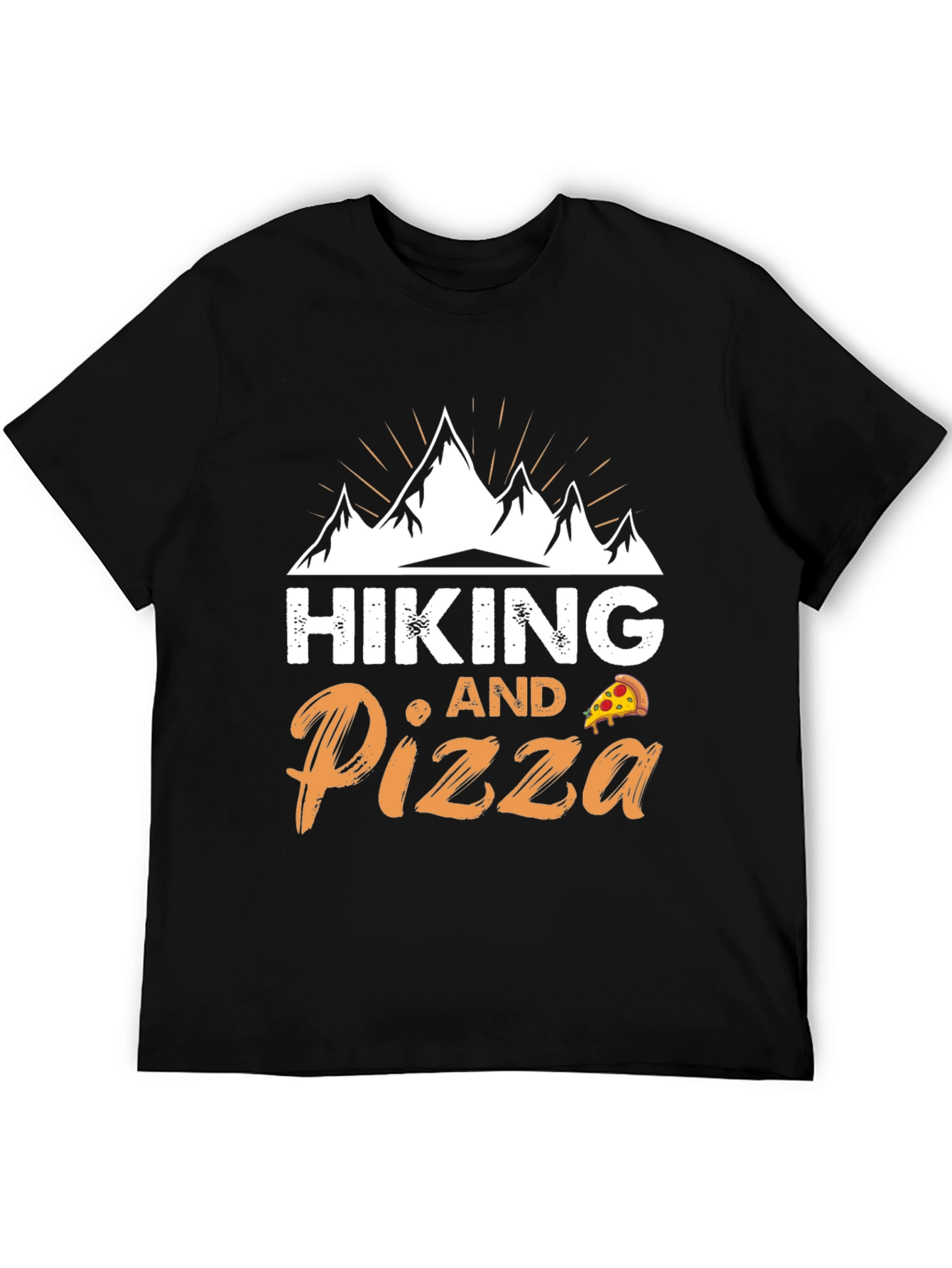 Hiking and Pizza Graphic Tee | Adventure Ready