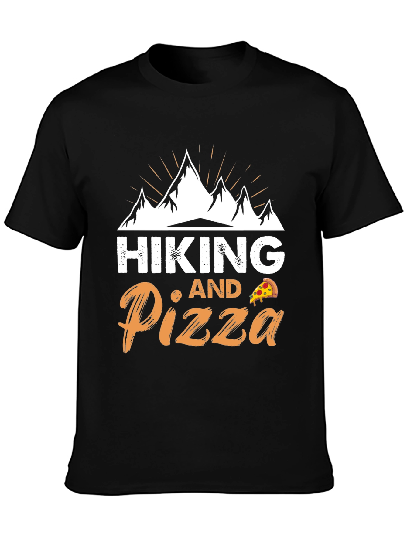 Hiking and Pizza Graphic Tee | Adventure Ready