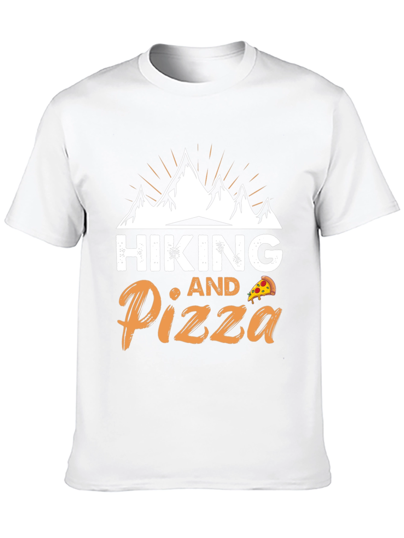 Hiking and Pizza Graphic Tee | Adventure Ready