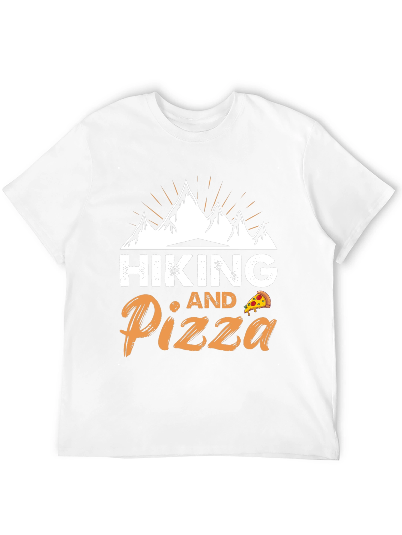 Hiking and Pizza Graphic Tee | Adventure Ready