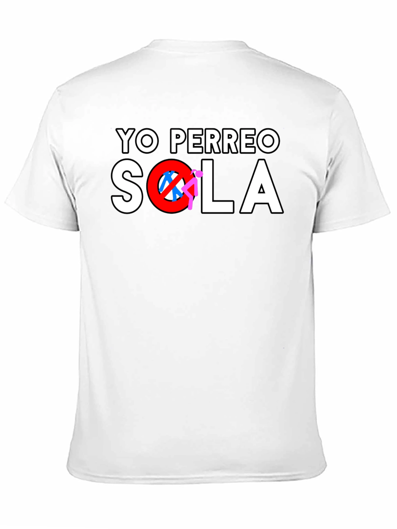 Yo Perreo Sola Graphic Tee - Black Cotton Shirt