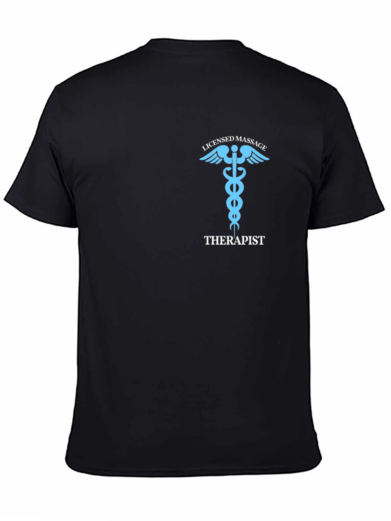 Licensed Massage Therapist T-Shirt - Black