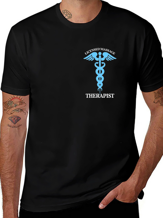 Licensed Massage Therapist T-Shirt - Black