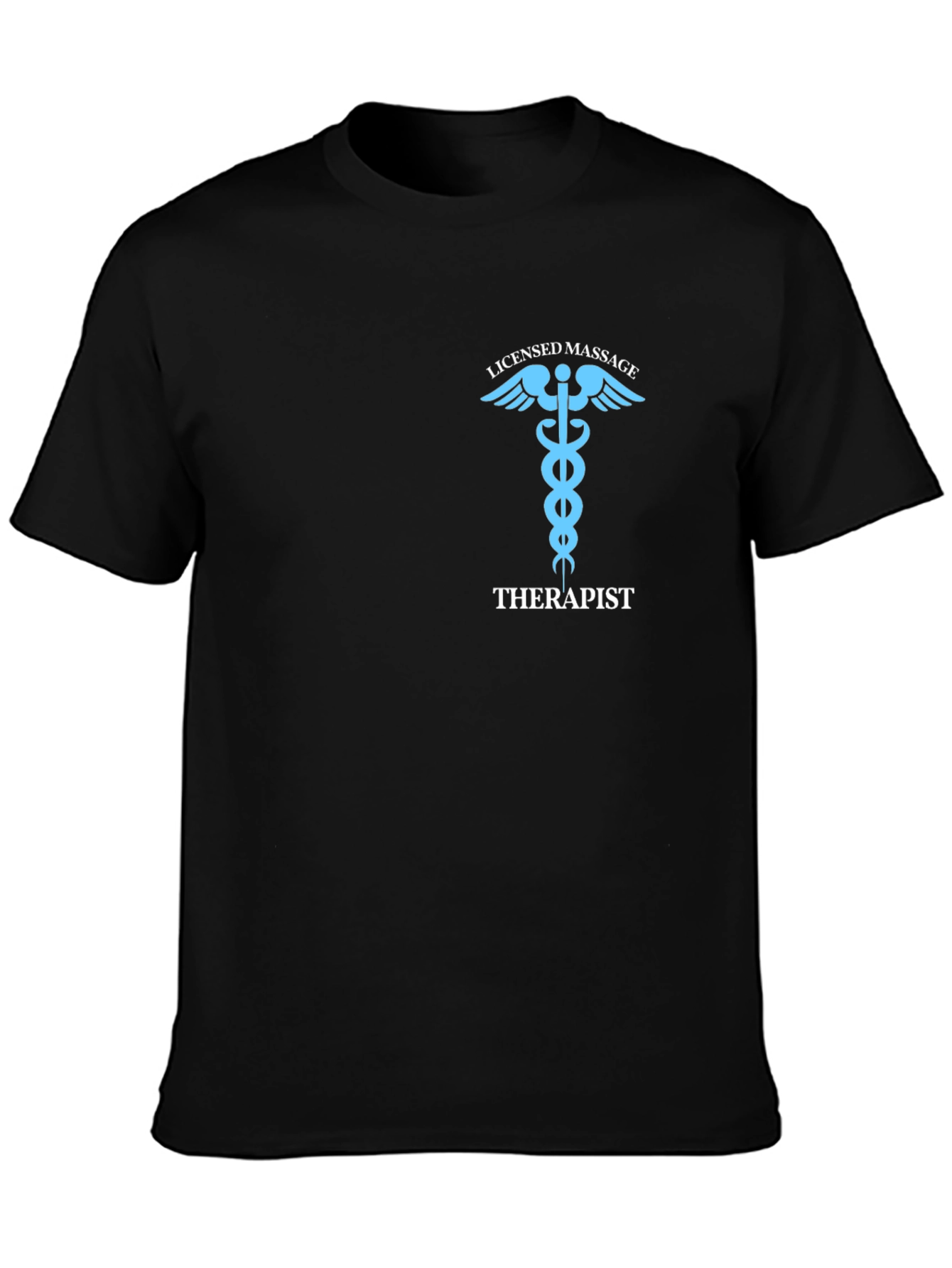 Licensed Massage Therapist T-Shirt - Black