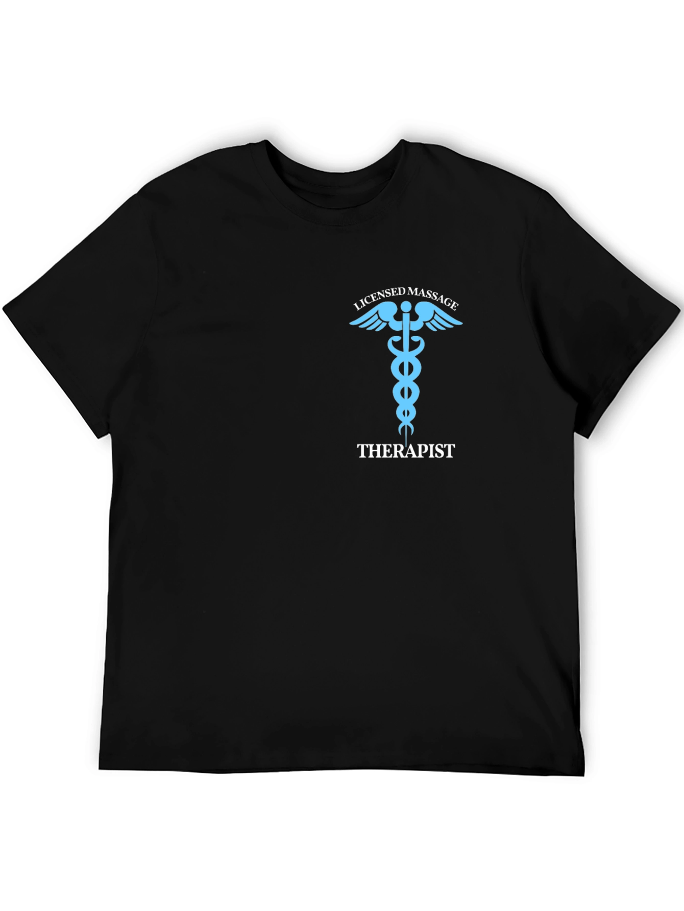 Licensed Massage Therapist T-Shirt - Black