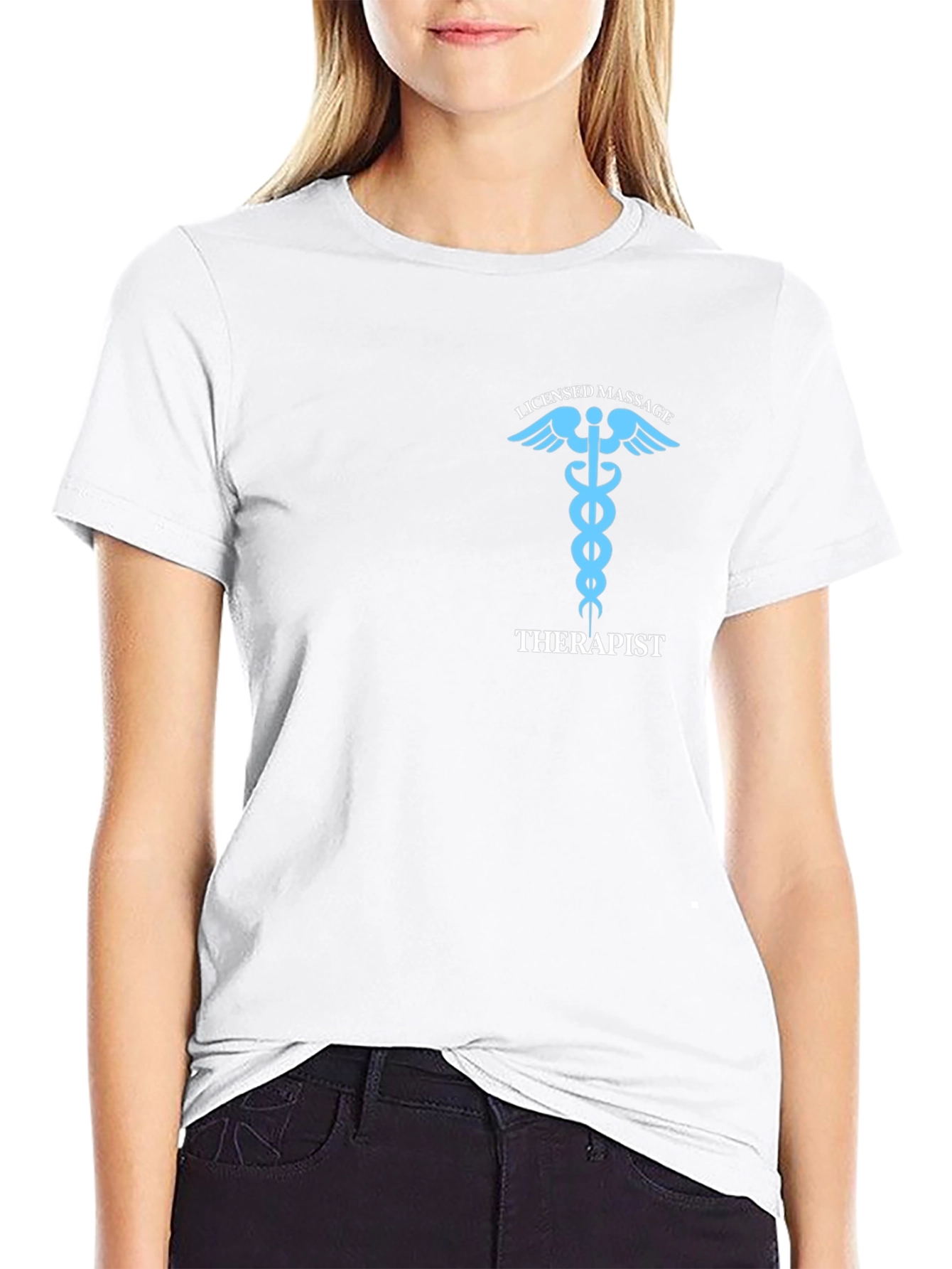 Licensed Massage Therapist T-Shirt - Black