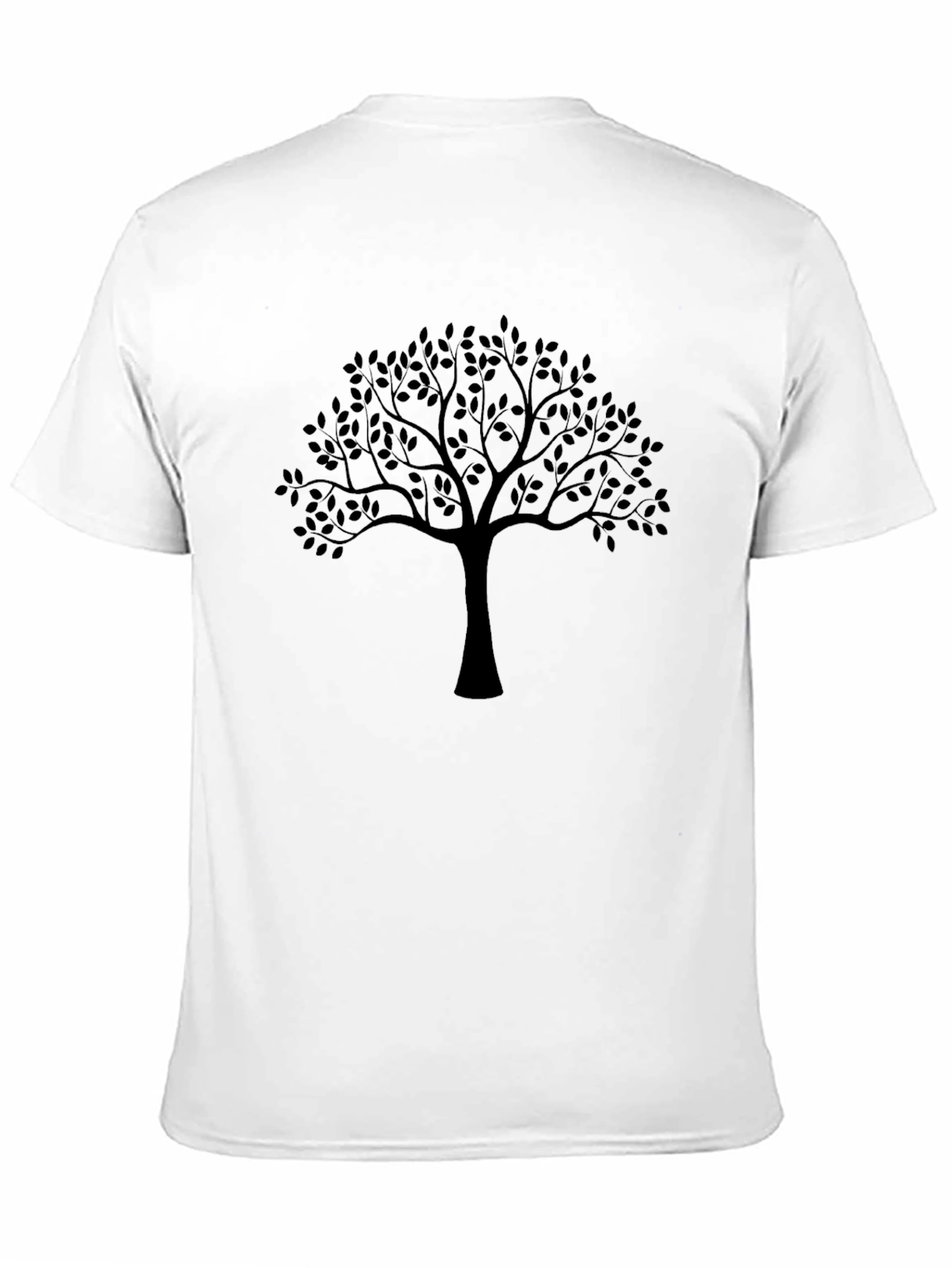 Black Tree Graphic Tee - Stylish Casual Comfort