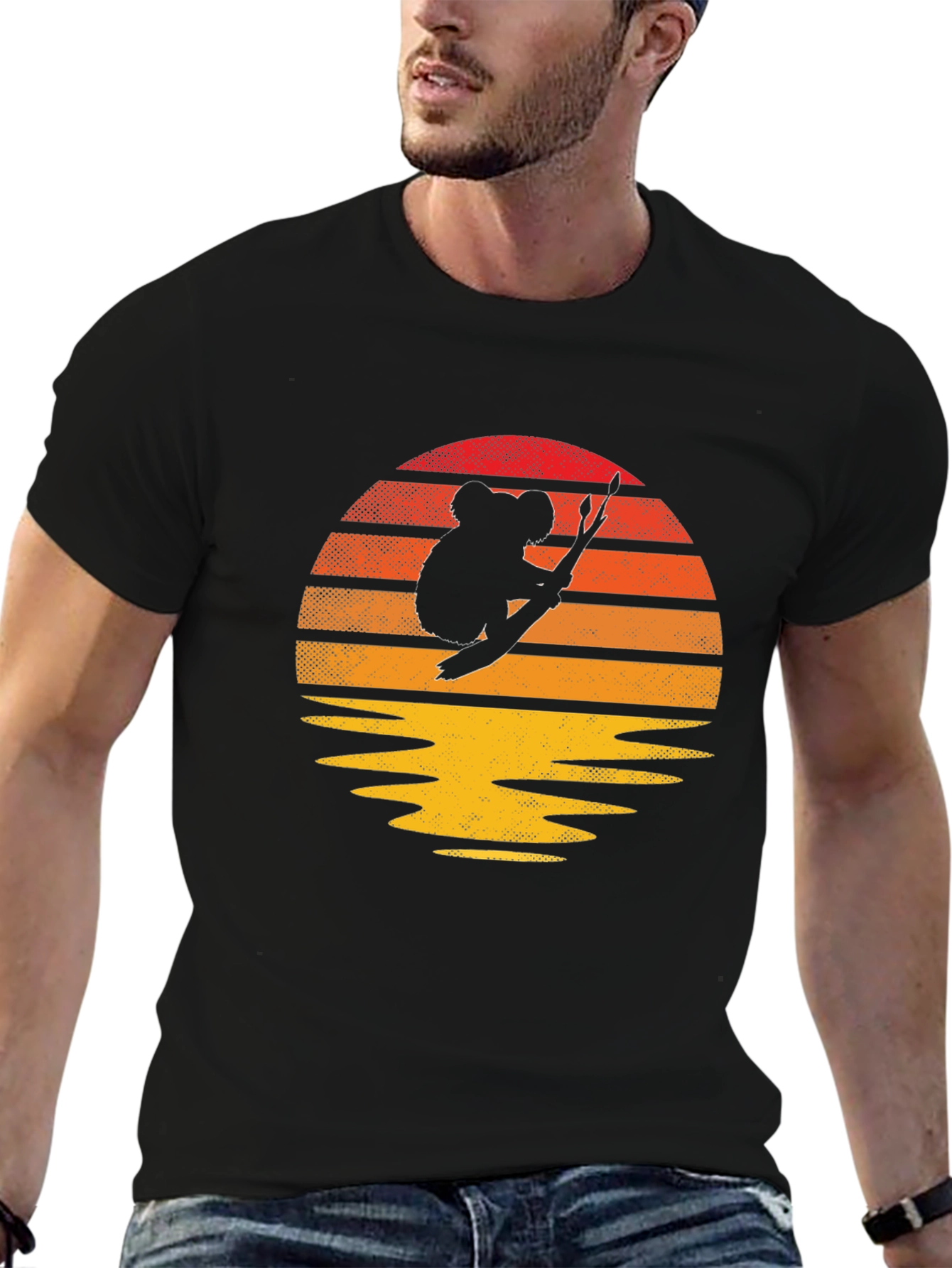 Koala Sunset T-Shirt - Stylish Graphic Tee