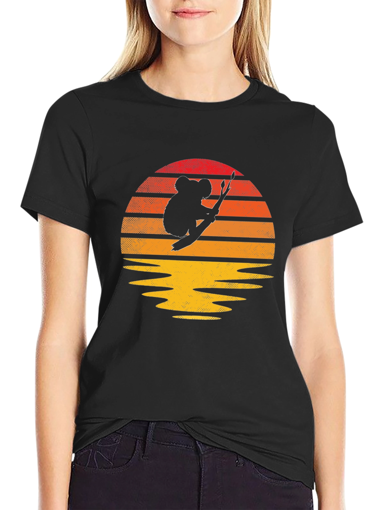 Koala Sunset T-Shirt - Stylish Graphic Tee