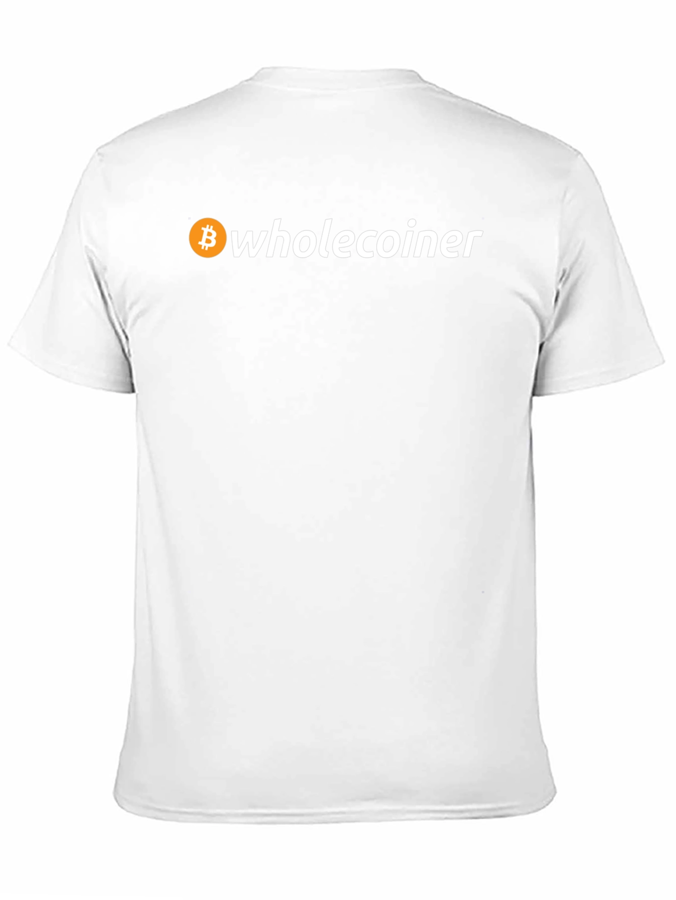 Bitcoin Wholecoiner Crypto T-Shirt - Black