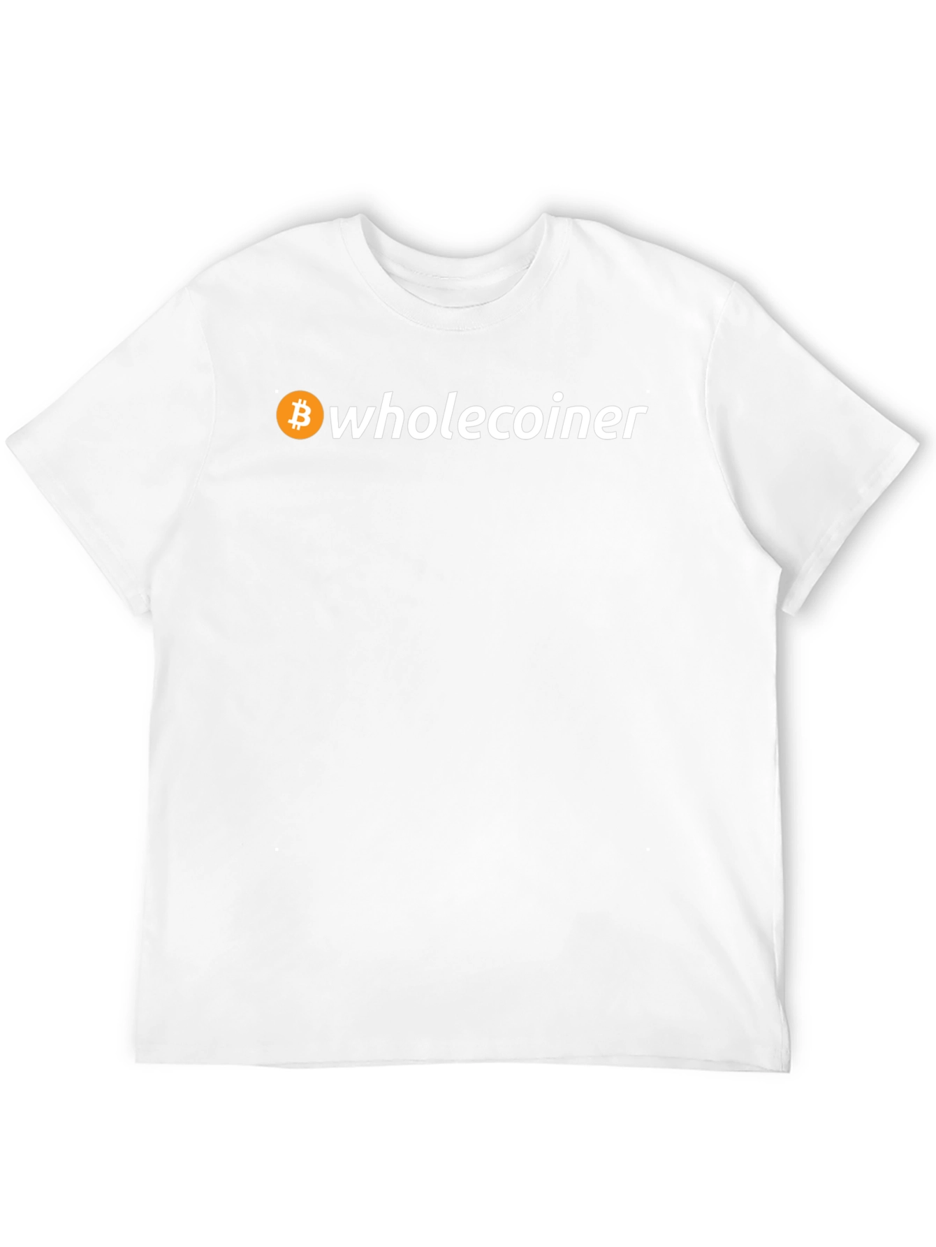 Bitcoin Wholecoiner Crypto T-Shirt - Black
