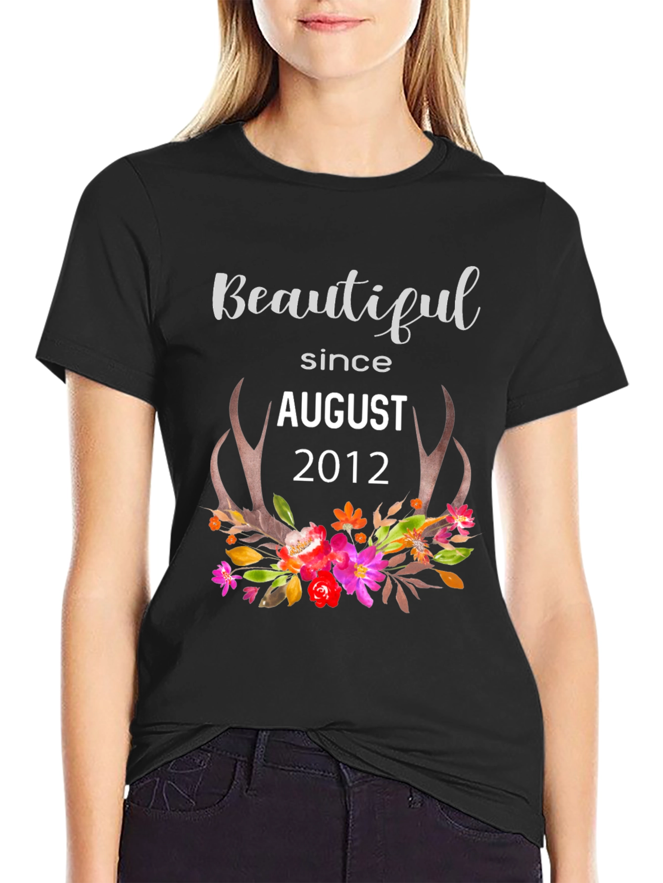 Beautiful Since August 2012 T-Shirt