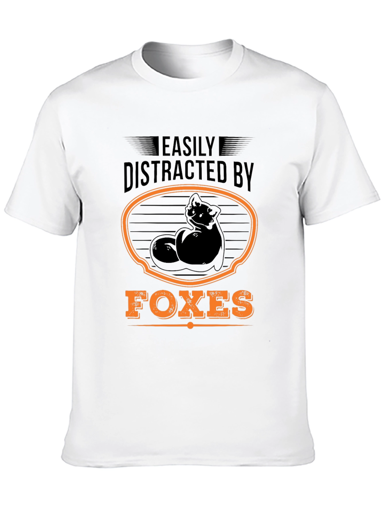 Easily Distracted By Foxes T-Shirt