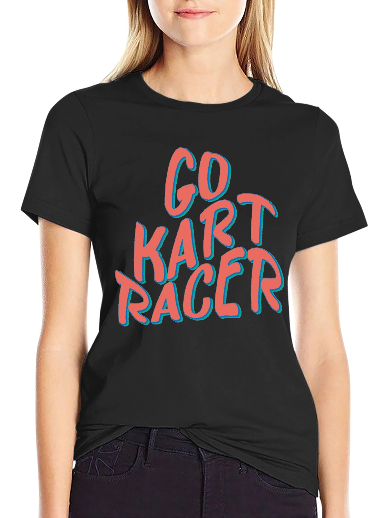 Go Kart Racer Graphic T-Shirt