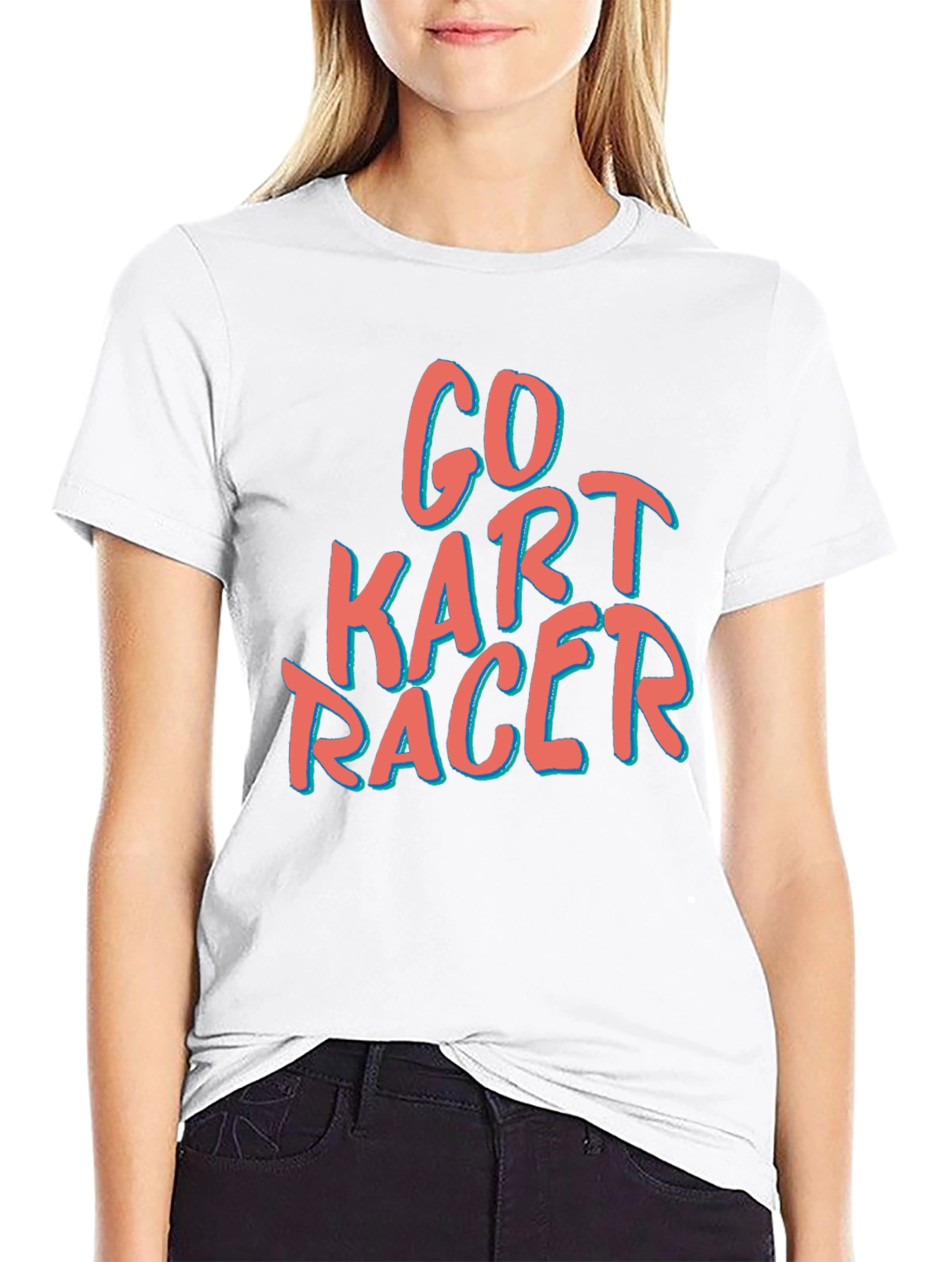 Go Kart Racer Graphic T-Shirt