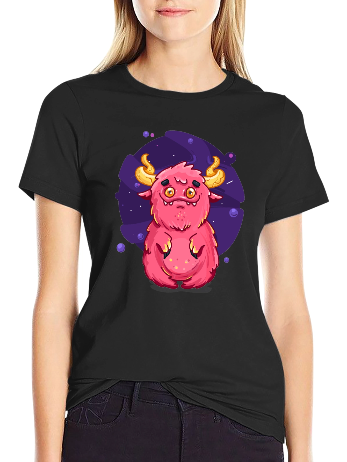 Cute Monster Graphic Tee