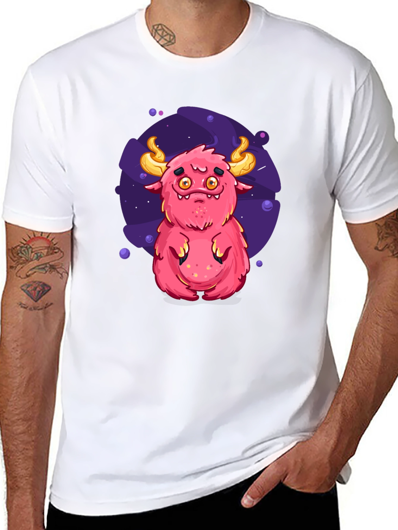 Cute Monster Graphic Tee