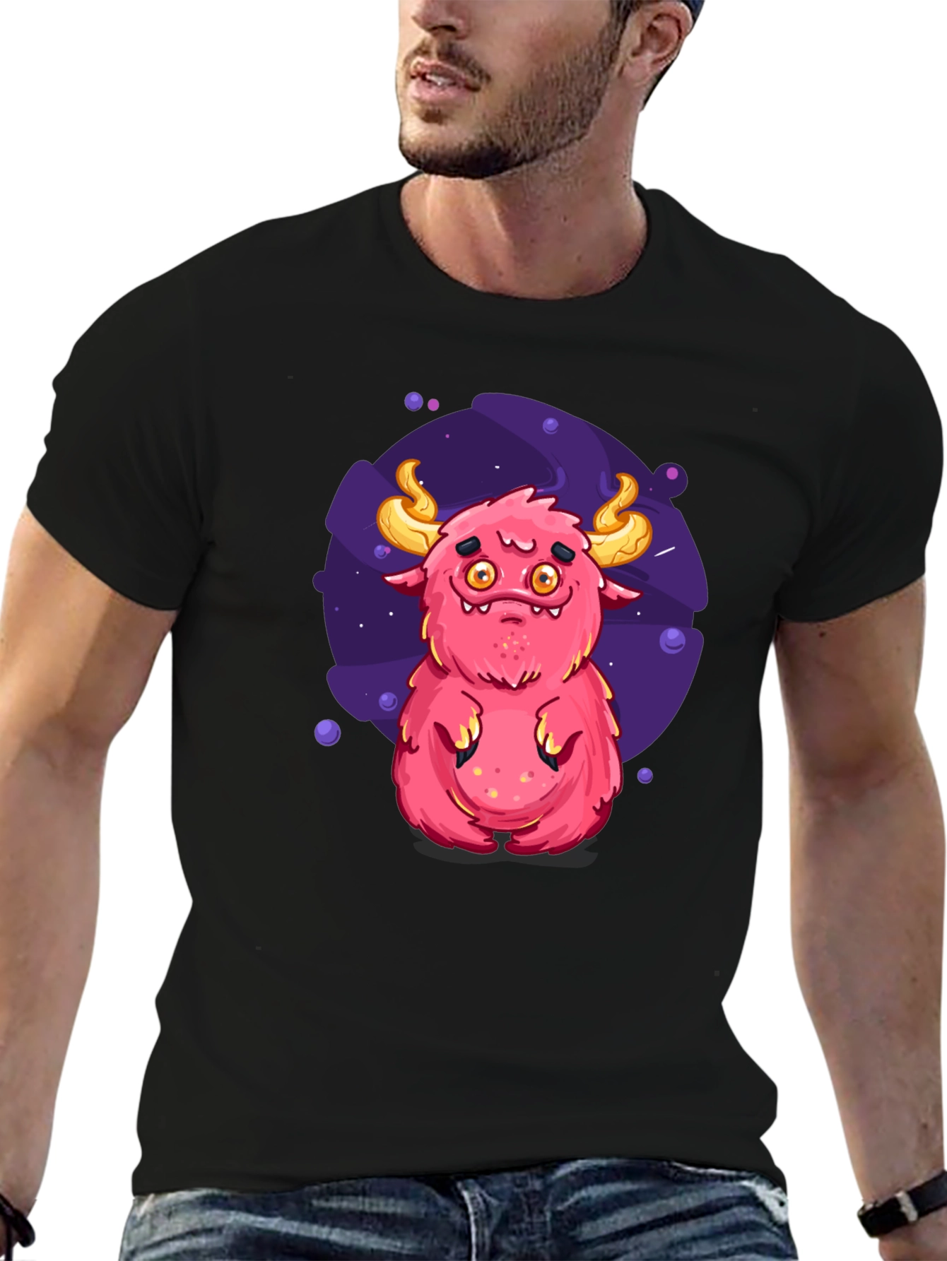 Cute Monster Graphic Tee