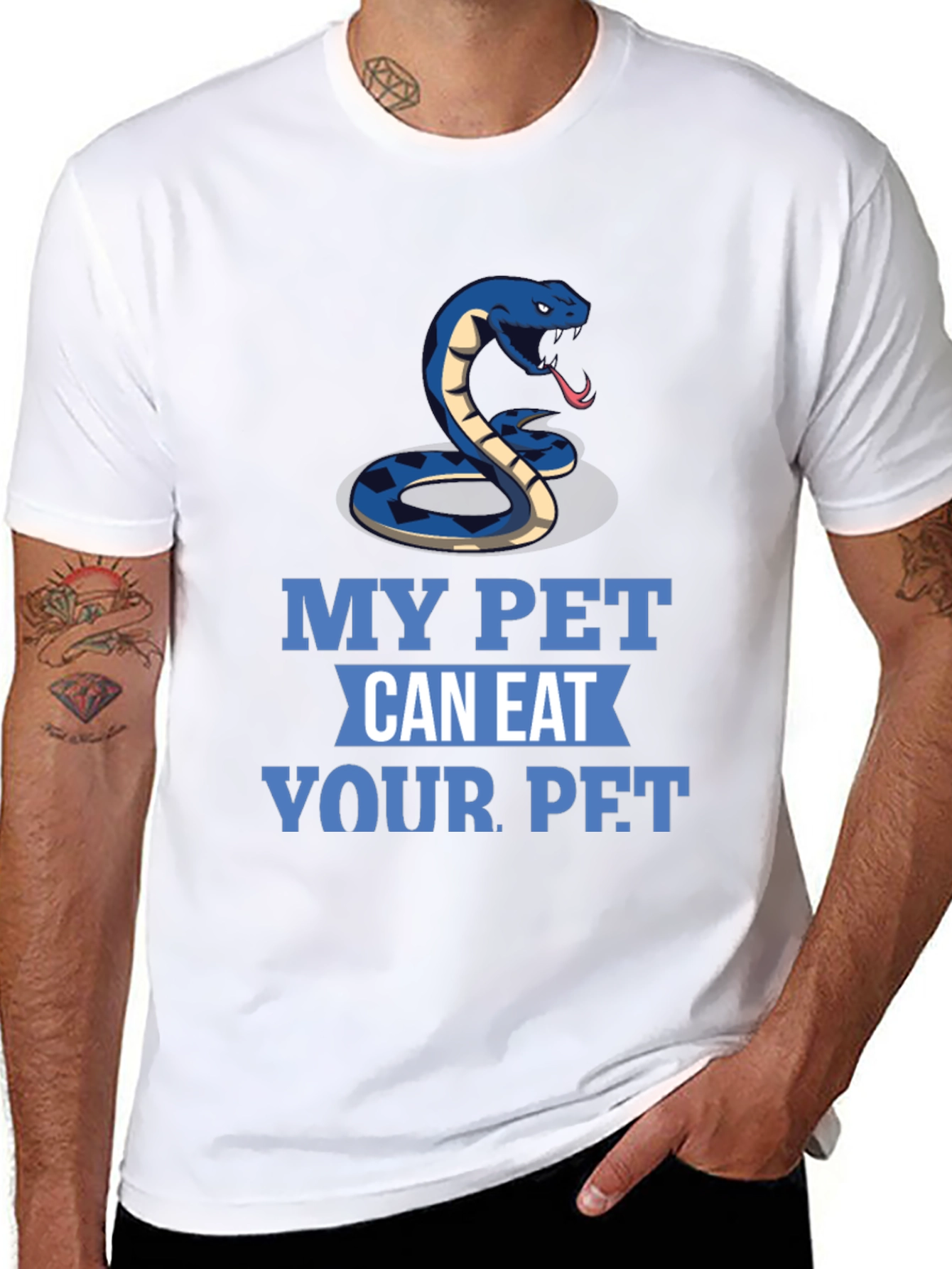 My Pet Can Eat Your Pet Snake T-Shirt