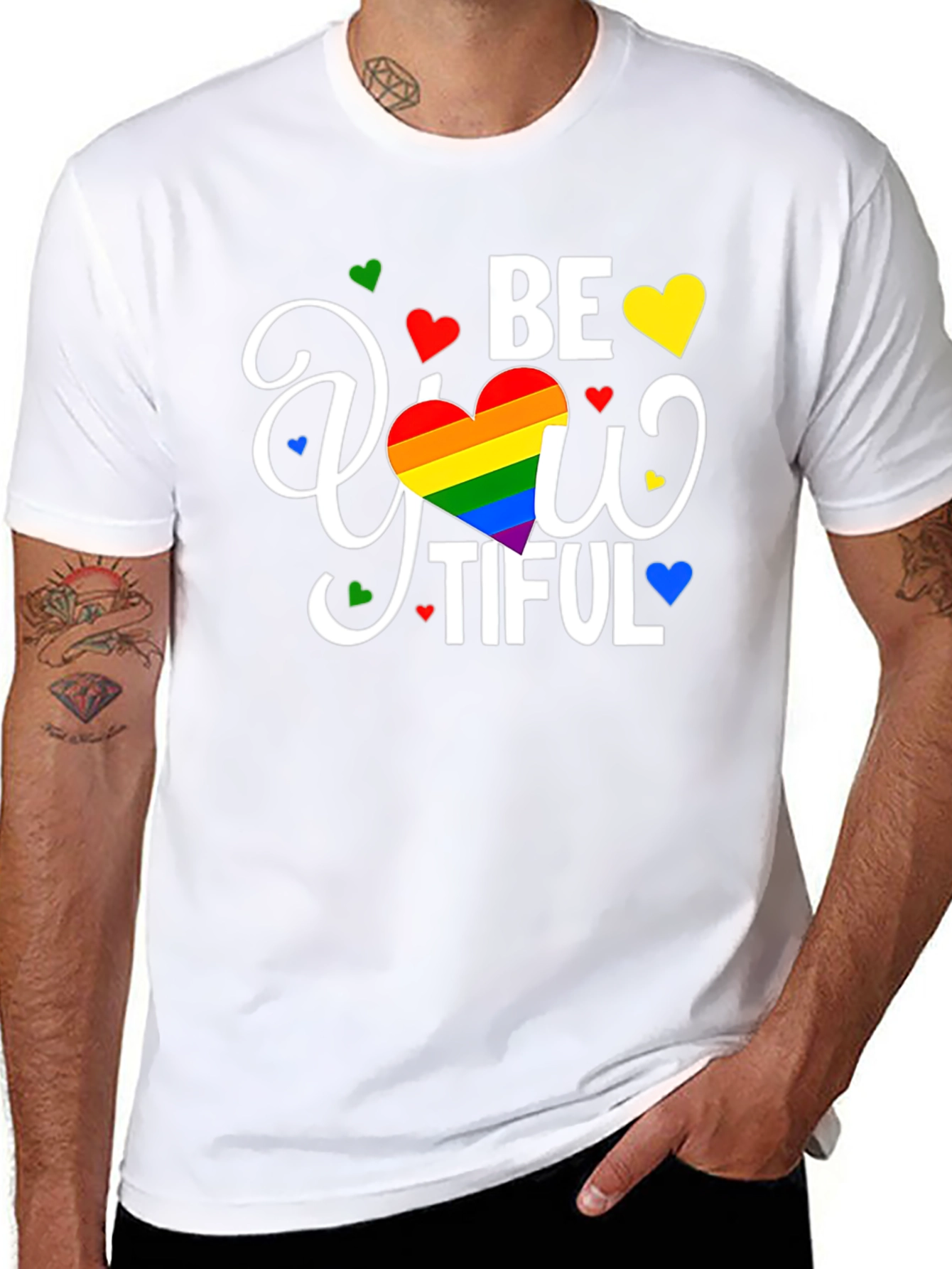 Be-YOU-tiful Rainbow Pride T-Shirt