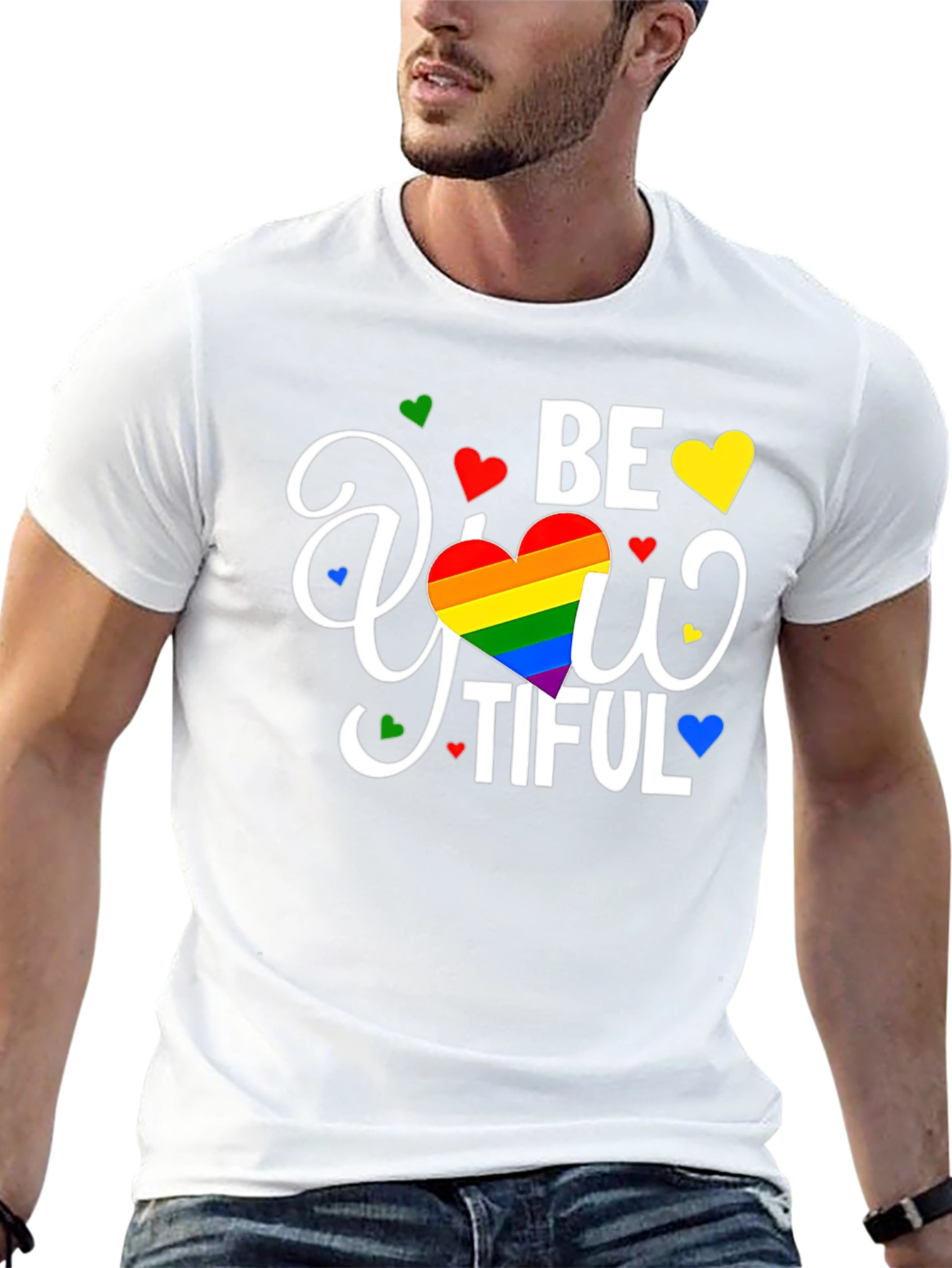 Be-YOU-tiful Rainbow Pride T-Shirt