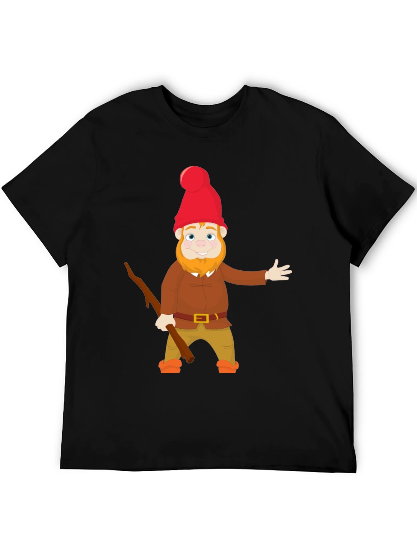 Gnome Graphic T-Shirt - Whimsical Cartoon Design