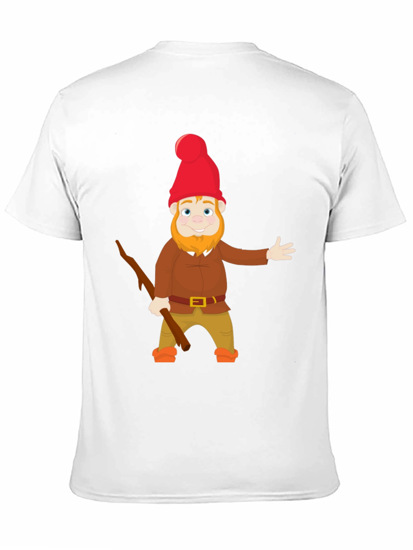 Gnome Graphic T-Shirt - Whimsical Cartoon Design