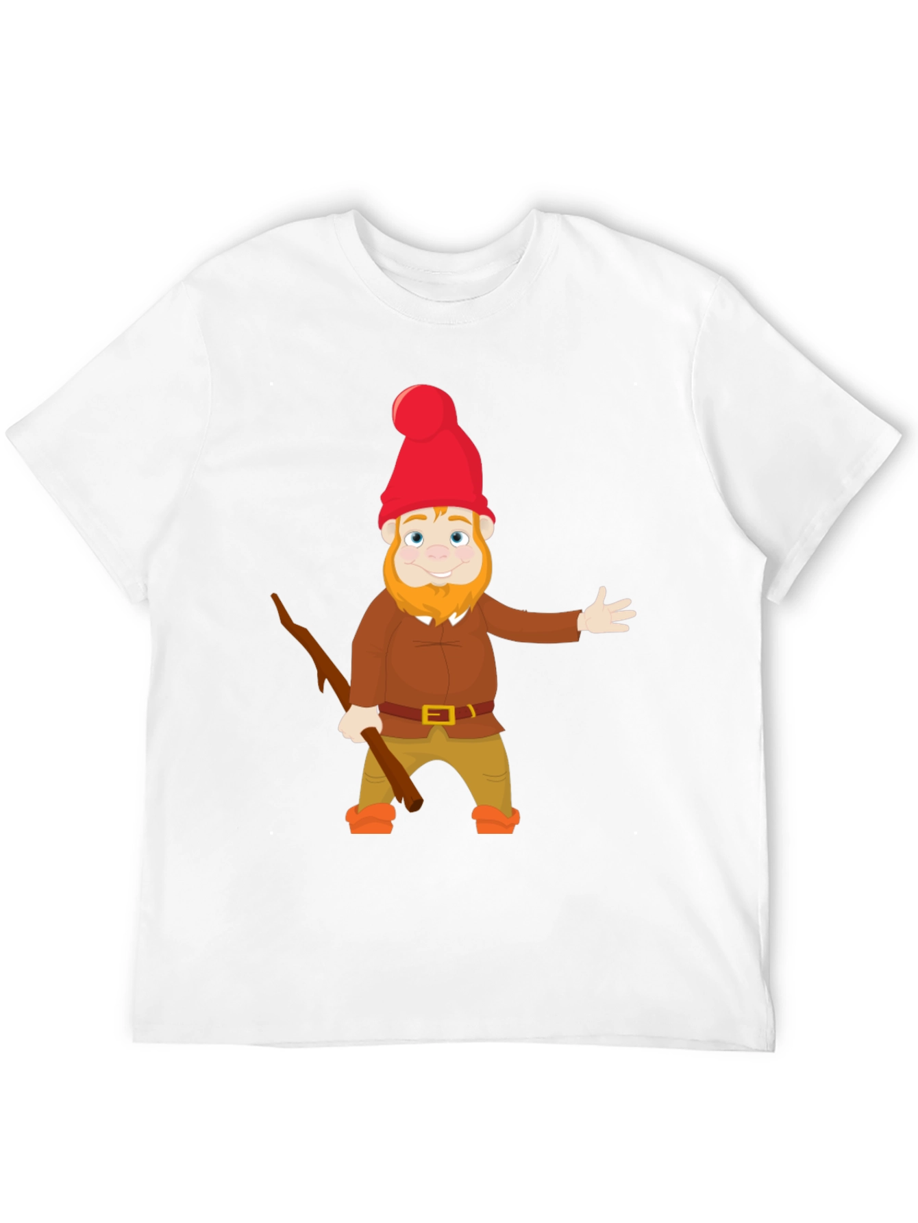 Gnome Graphic T-Shirt - Whimsical Cartoon Design
