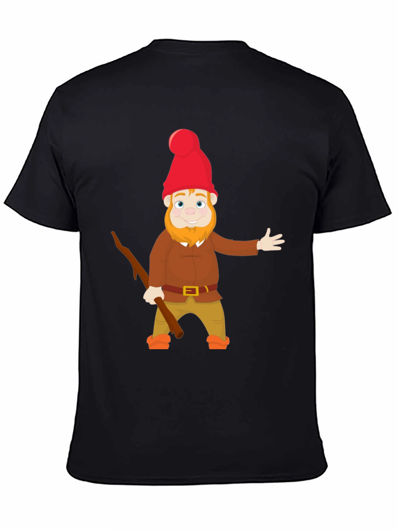Gnome Graphic T-Shirt - Whimsical Cartoon Design