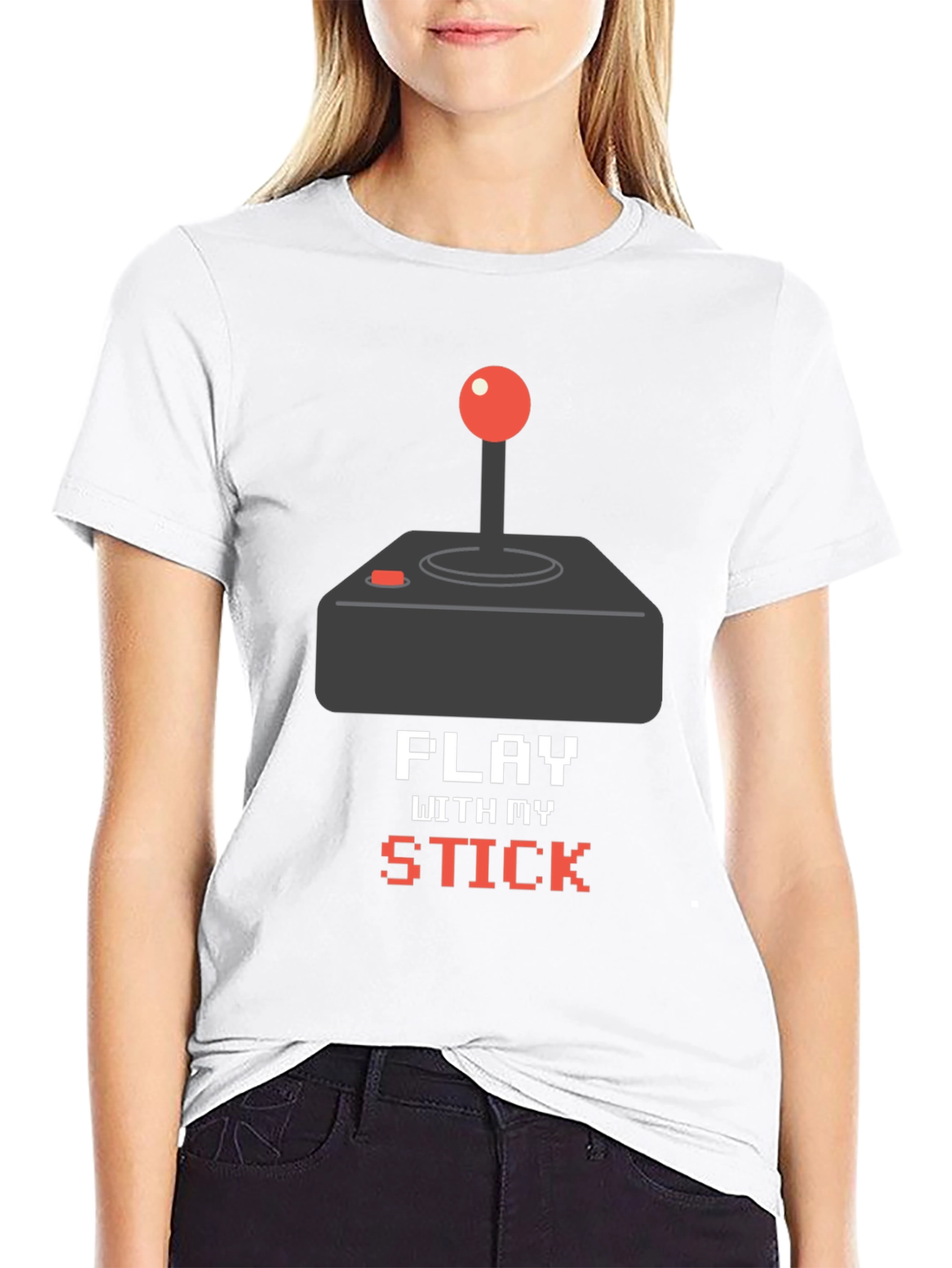 Play With My Stick Gamer T-Shirt