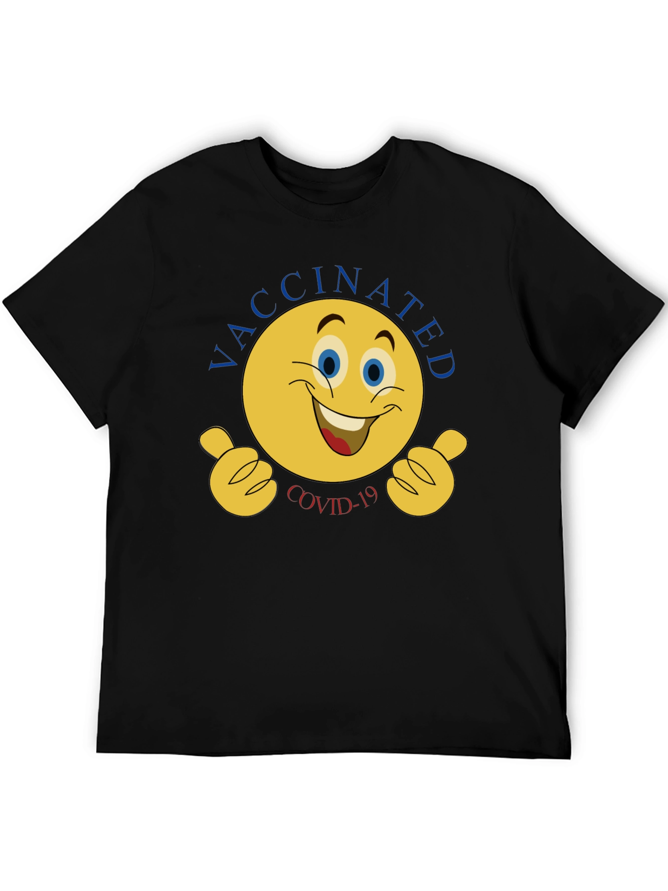 Vaccinated COVID-19 Graphic T-Shirt