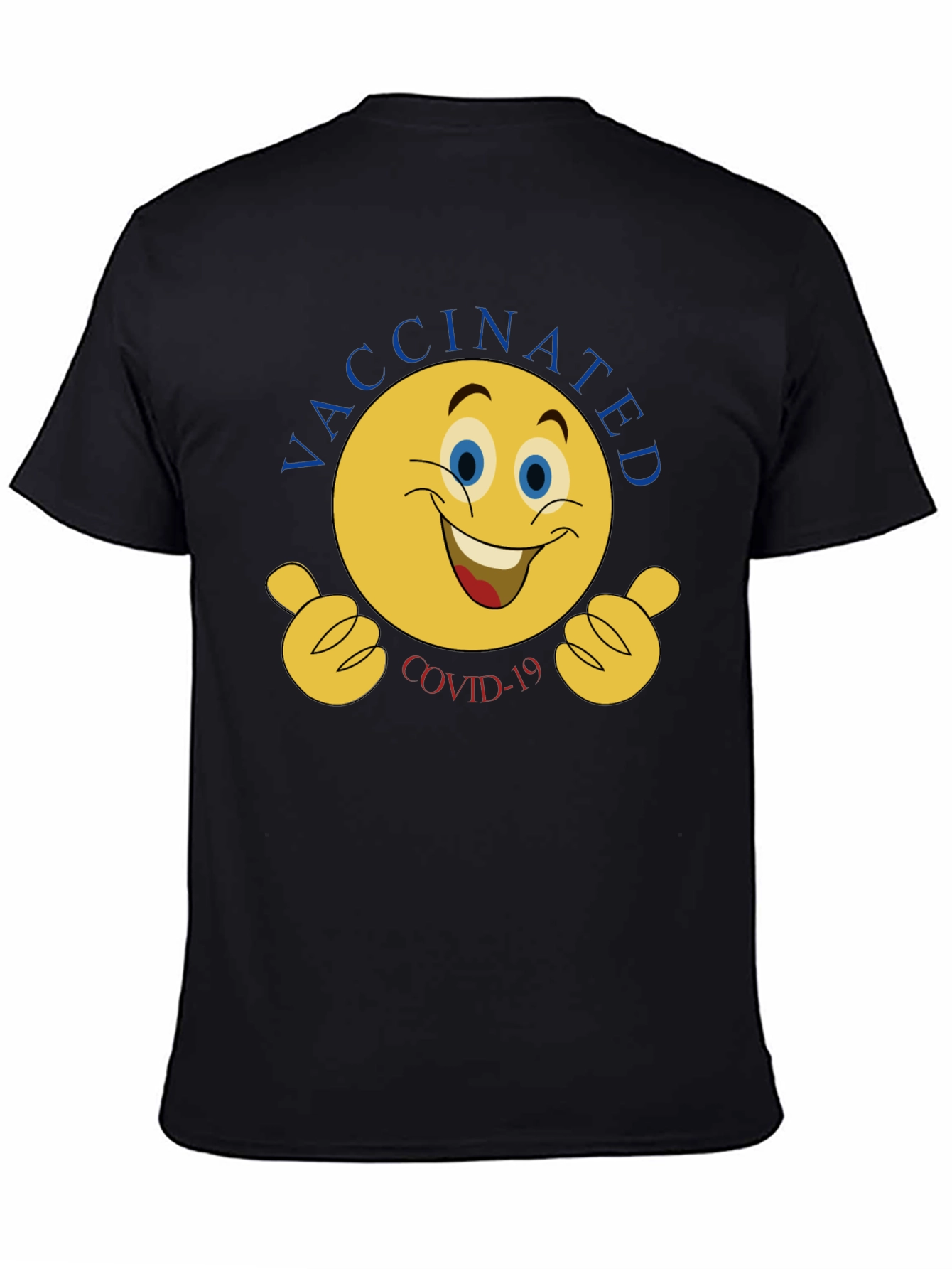 Vaccinated COVID-19 Graphic T-Shirt