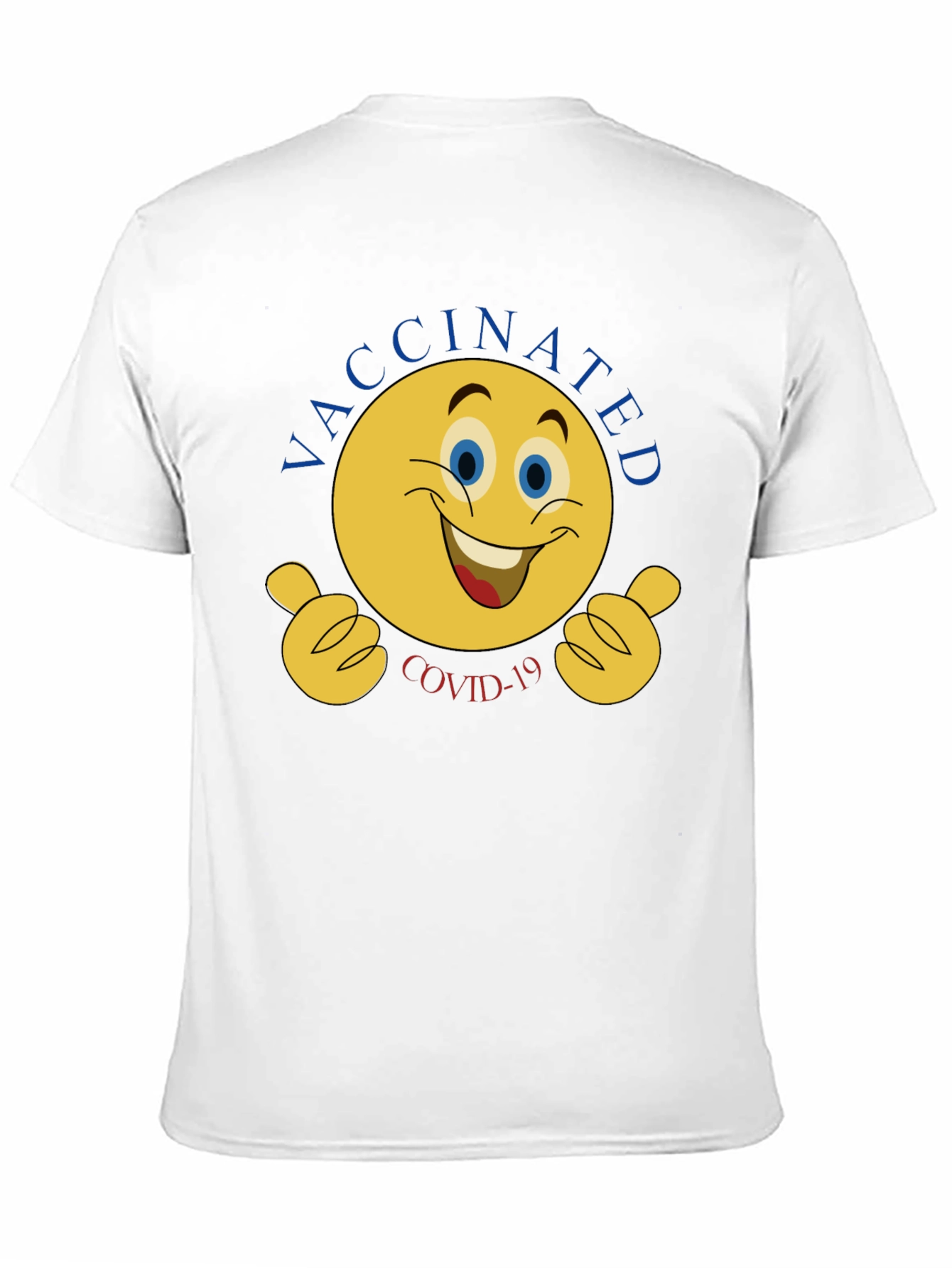 Vaccinated COVID-19 Graphic T-Shirt