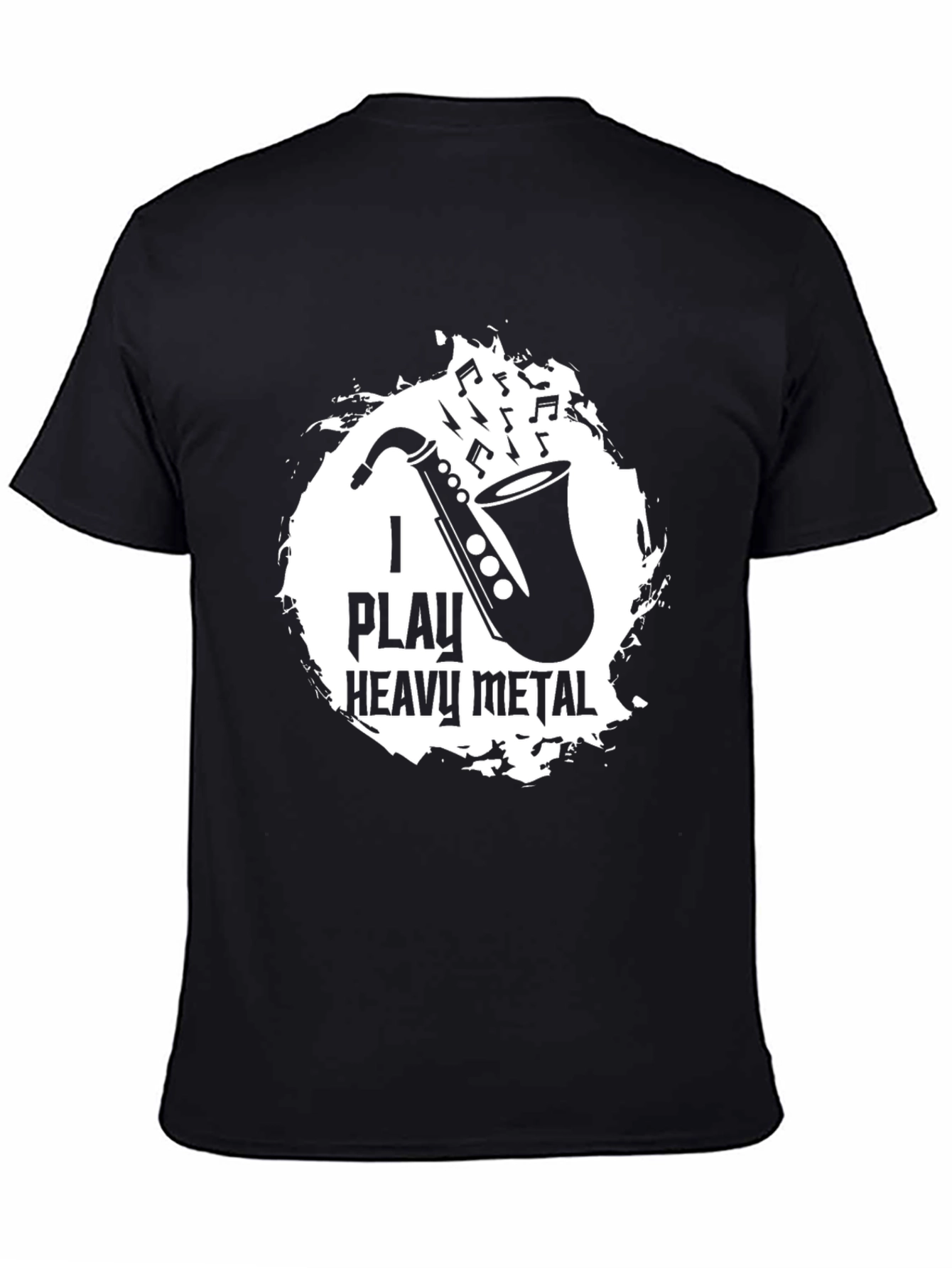 I Play Heavy Metal Saxophone T-Shirt