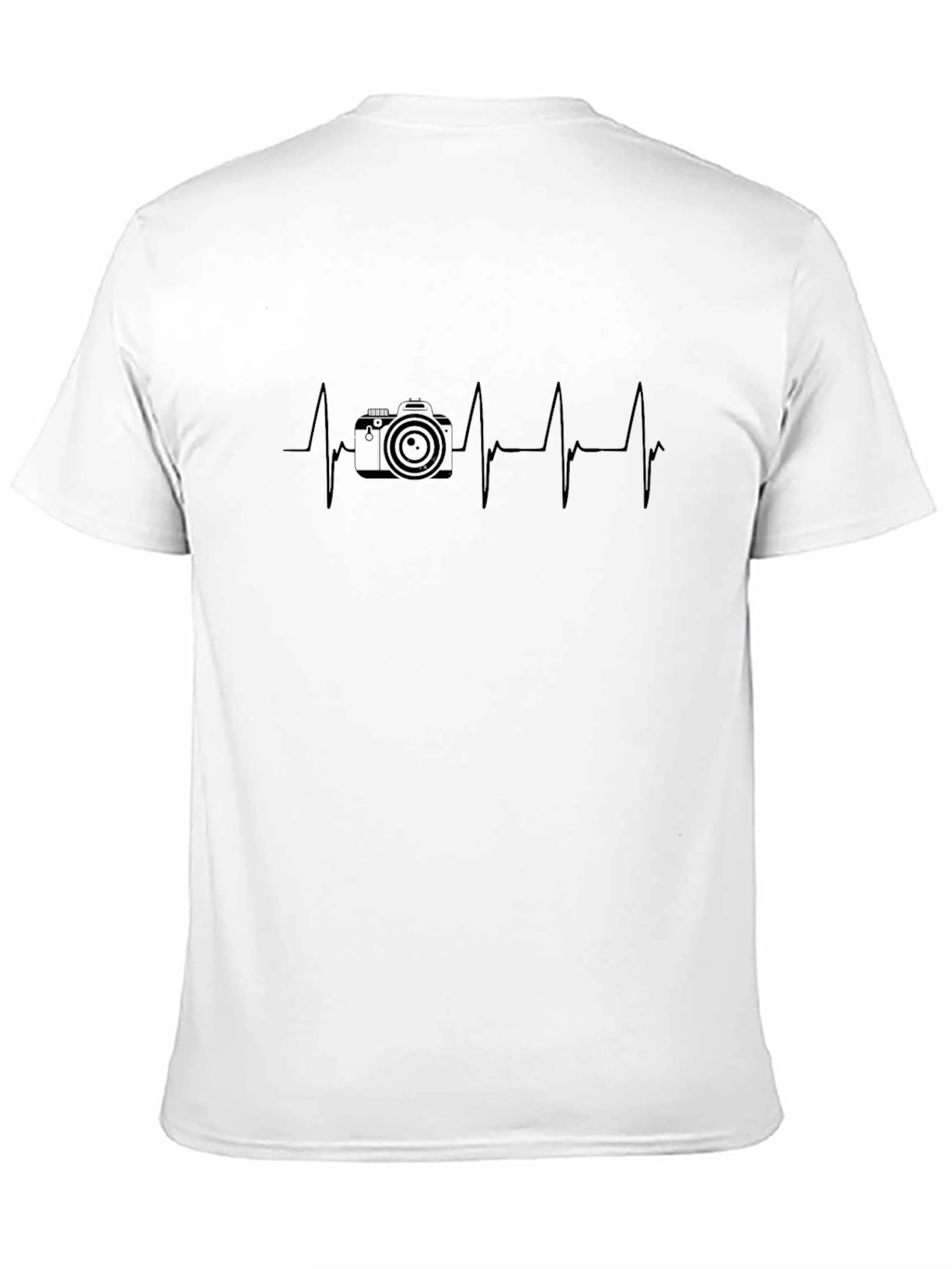 Camera Heartbeat T-Shirt - Photographers Essential!