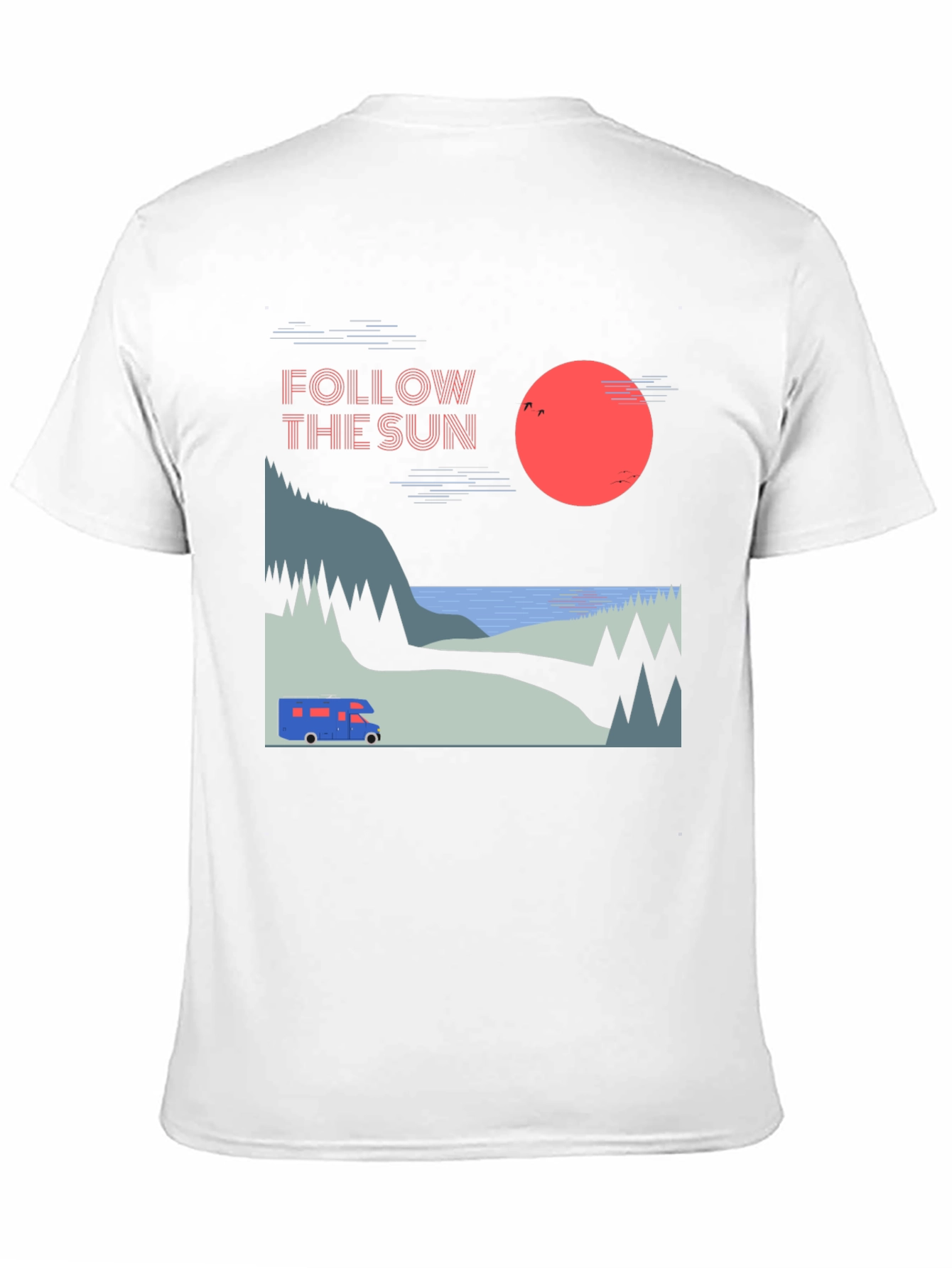 Follow The Sun Graphic T-Shirt - Adventure Ready!