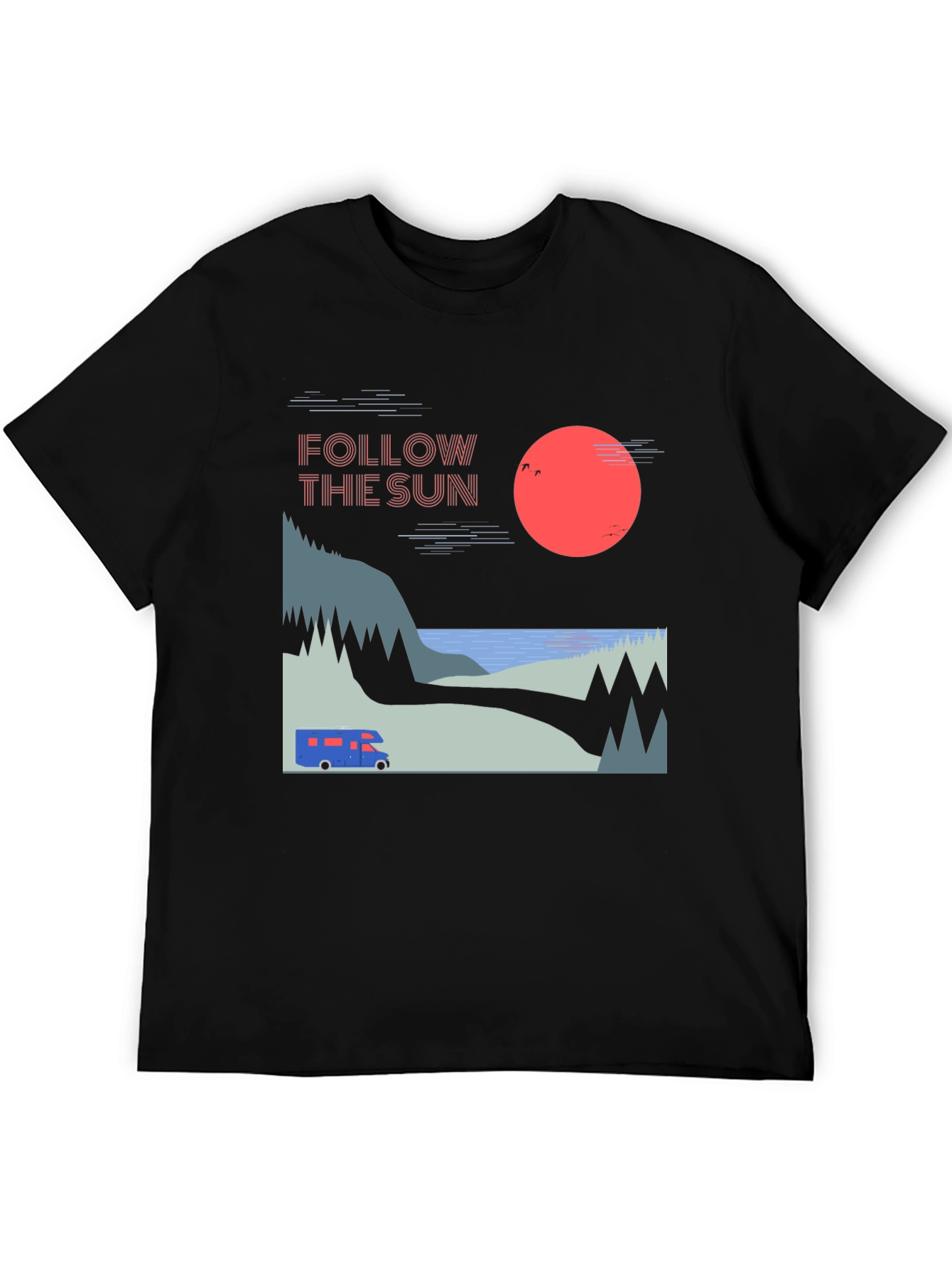Follow The Sun Graphic T-Shirt - Adventure Ready!