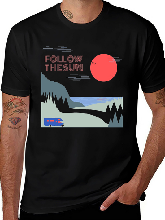 Follow The Sun Graphic T-Shirt - Adventure Ready!
