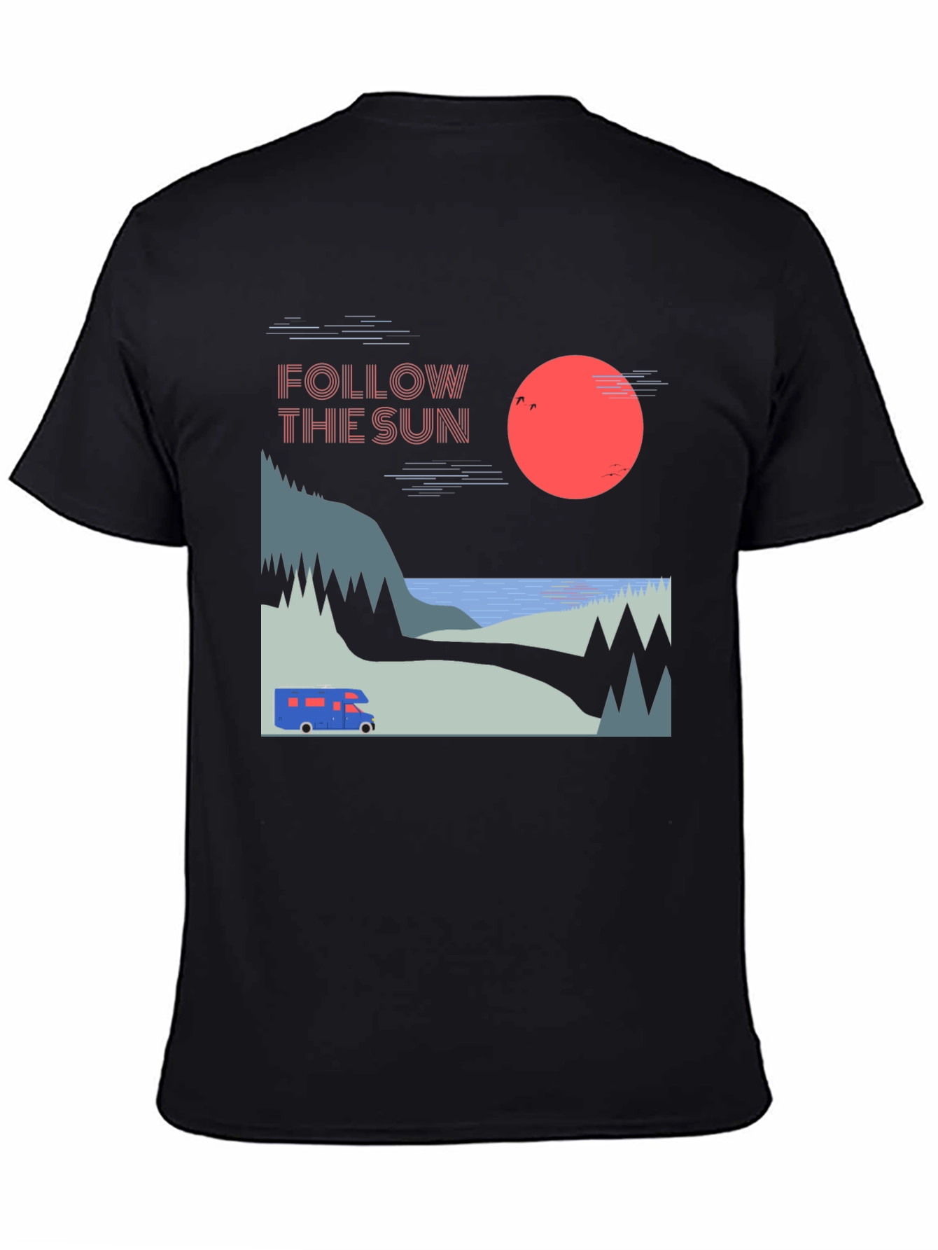 Follow The Sun Graphic T-Shirt - Adventure Ready!