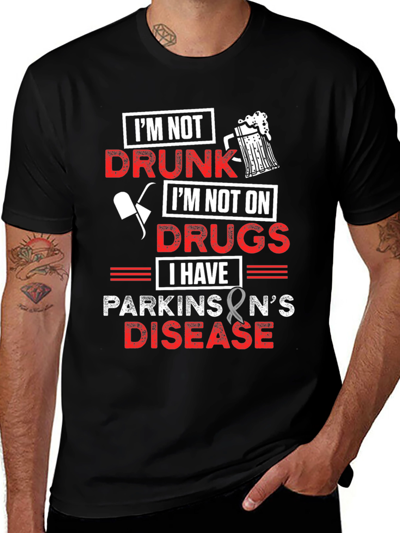 Parkinsons Disease Awareness Graphic Tee